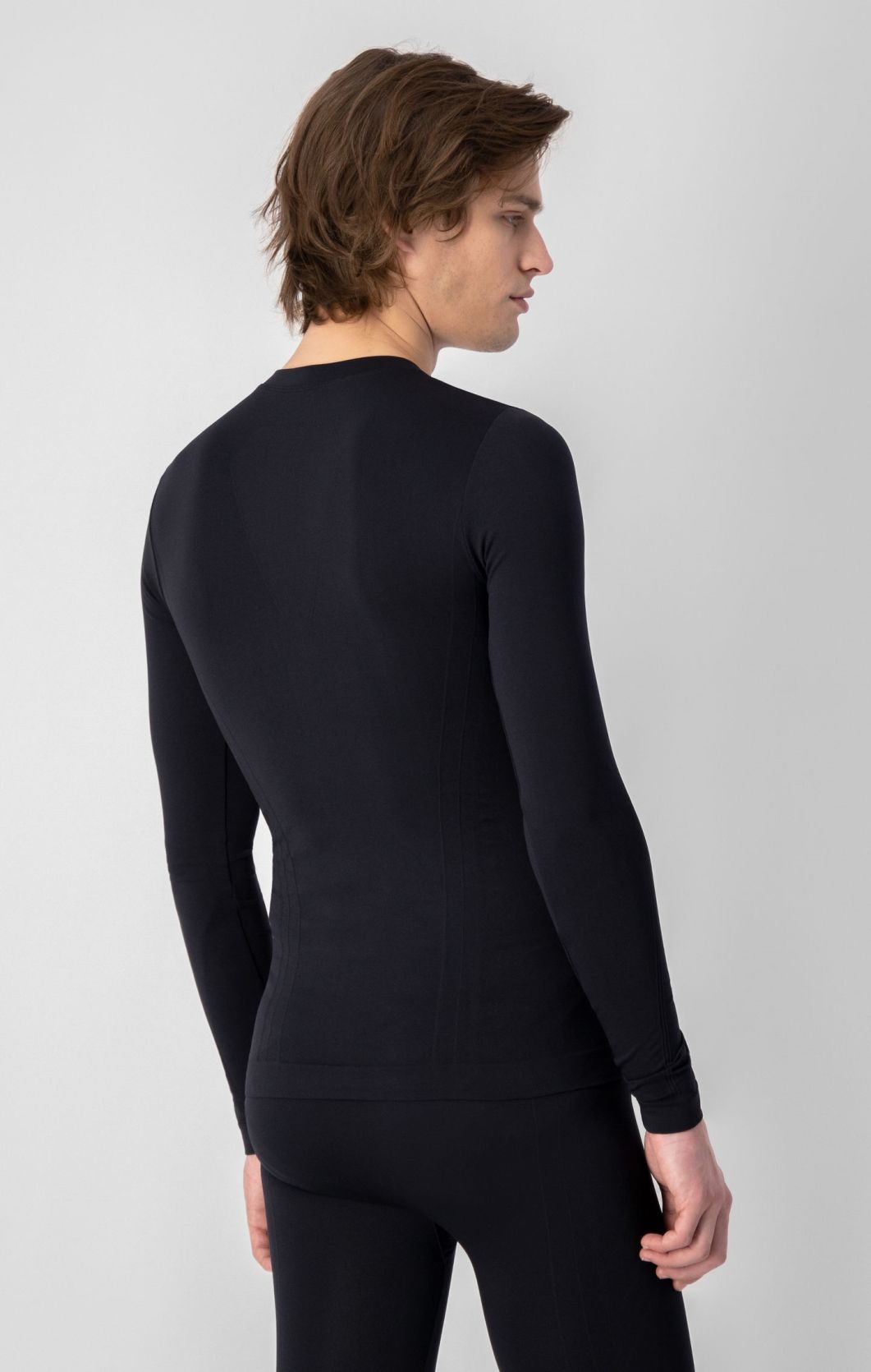Champion Seamless Camiseta de Manga Larga - Negro