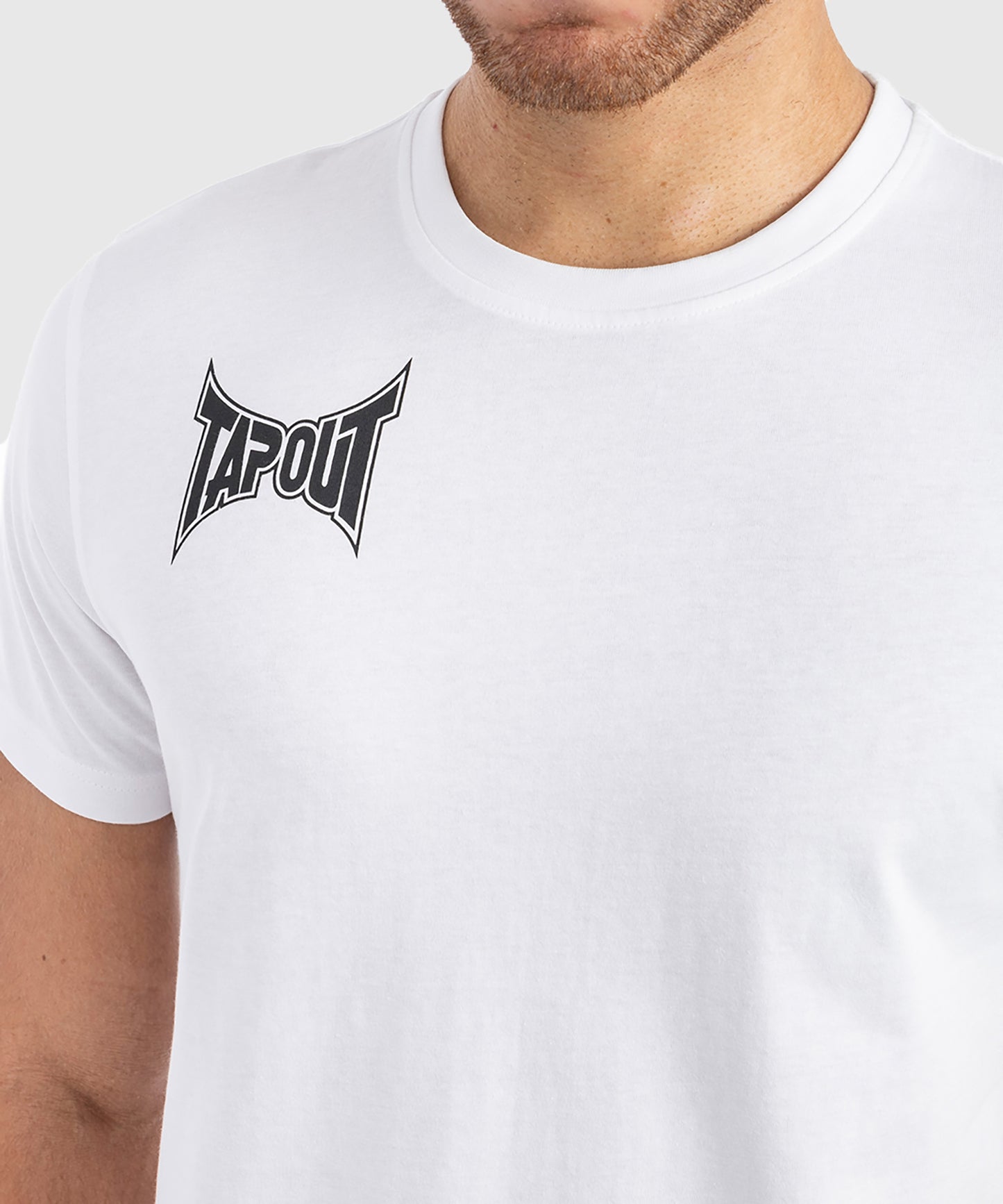 T-shirt Tapout Octogon - Blanc/Noir