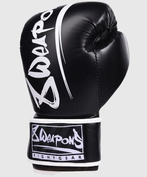 Gants de Boxe - 8 Weapons Unlimited - Noir/Blanc