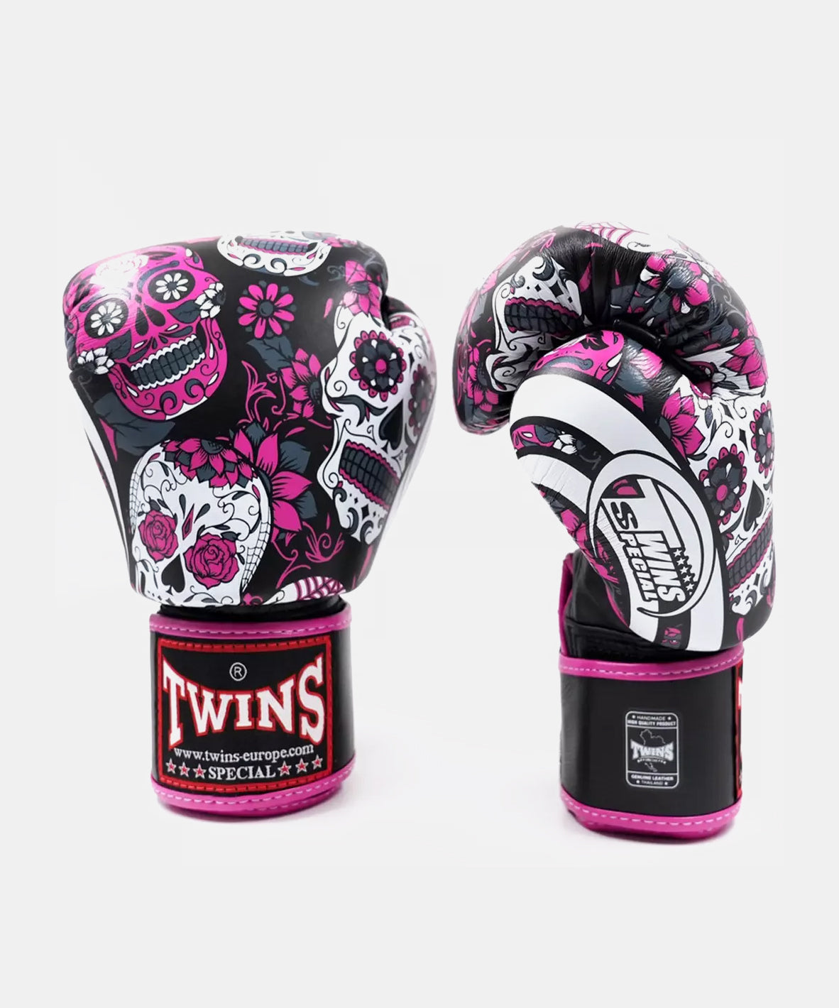 Gants De Boxe Twins Special Fantasy 4 Skull - Rose
