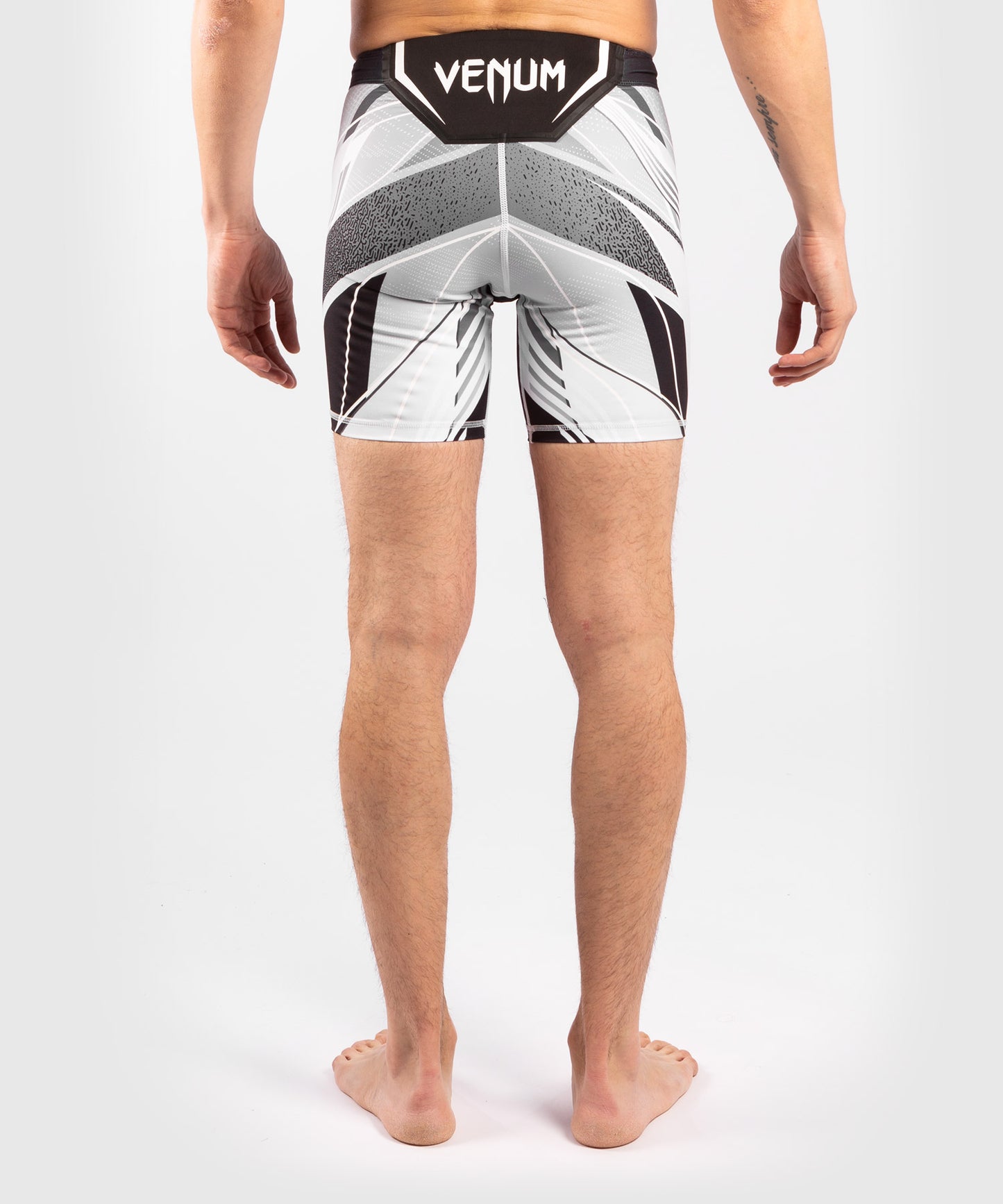 Short de compression pour Hommes UFC Venum Authentic Fight Night - Coupe Courte - Blanc