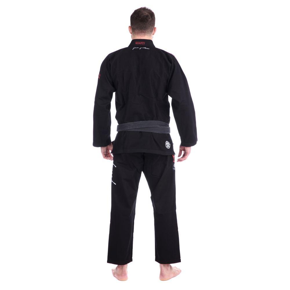 Tatami Fightwear Kimono JJB Red Bar - Nero