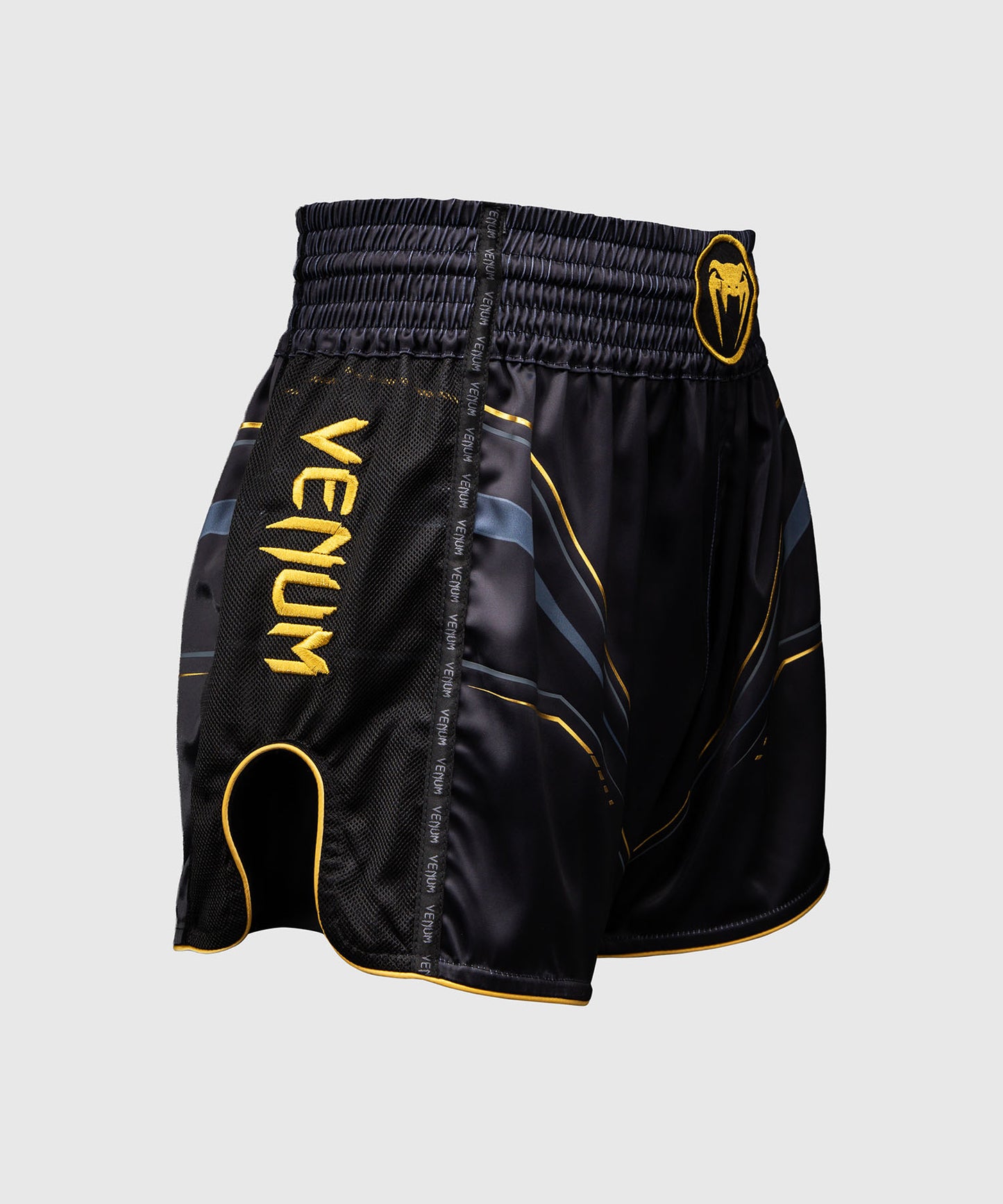 Venum Streamline Short de Muay Thai – Negro/Oro