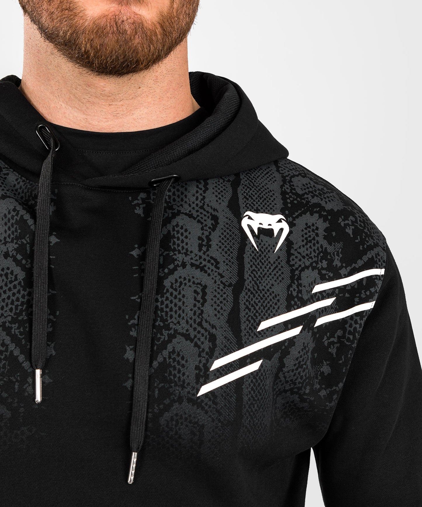 Sweatshirt à Capuche pour Hommes UFC Adrenaline by Venum Replica - Noir