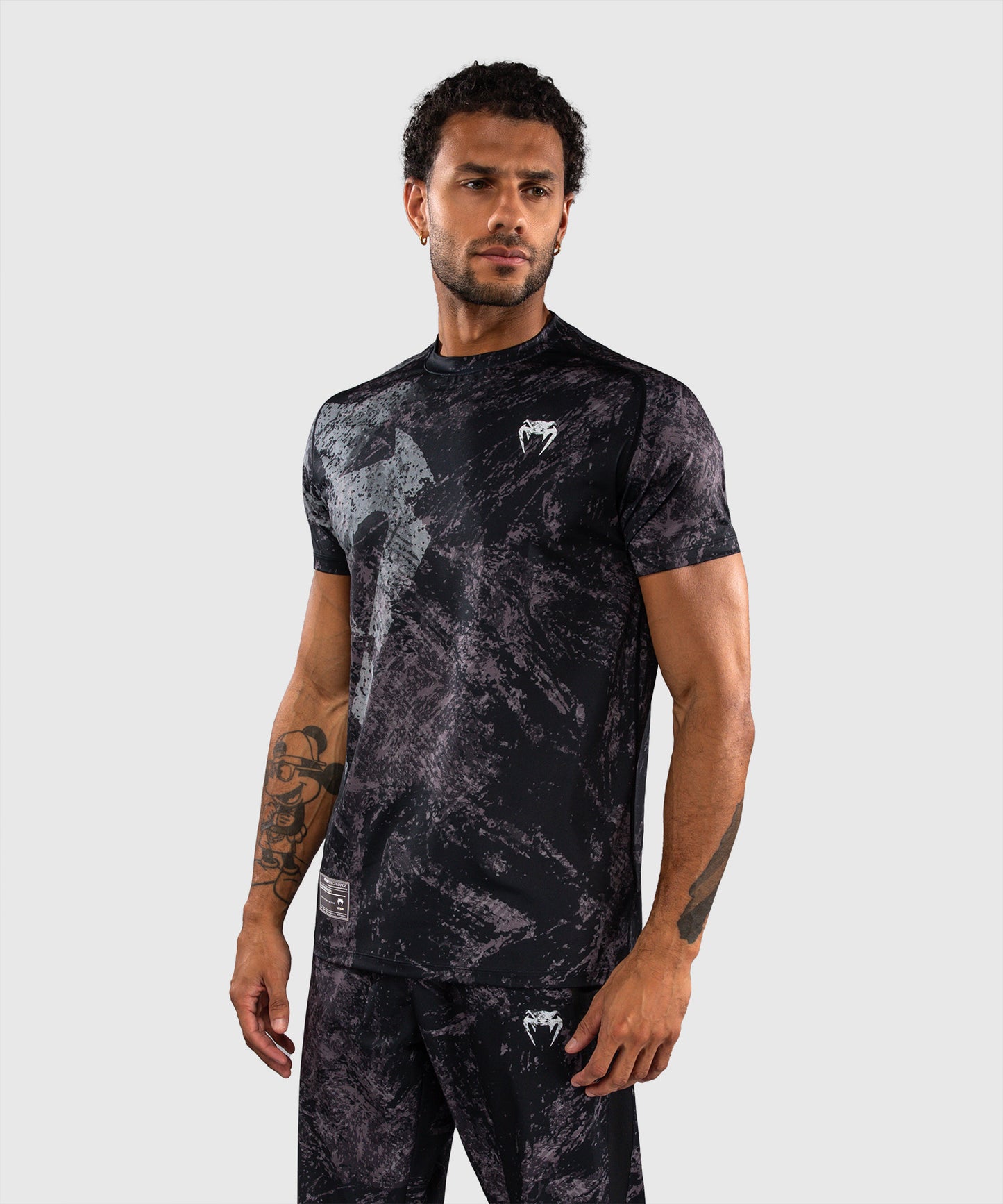 T-shirt Dry Tech Venum Rage & Workout - Noir/Gris