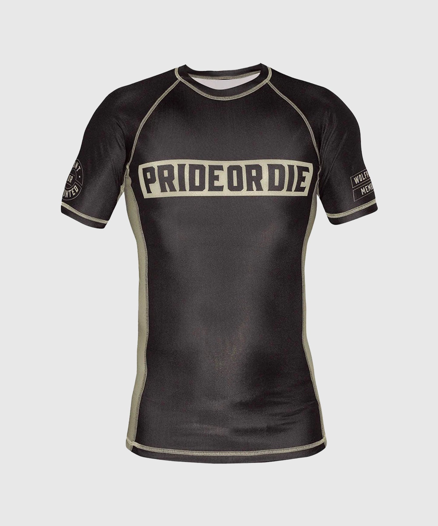 Rashguard  Pride Or Die Wolfpack - Schwarz