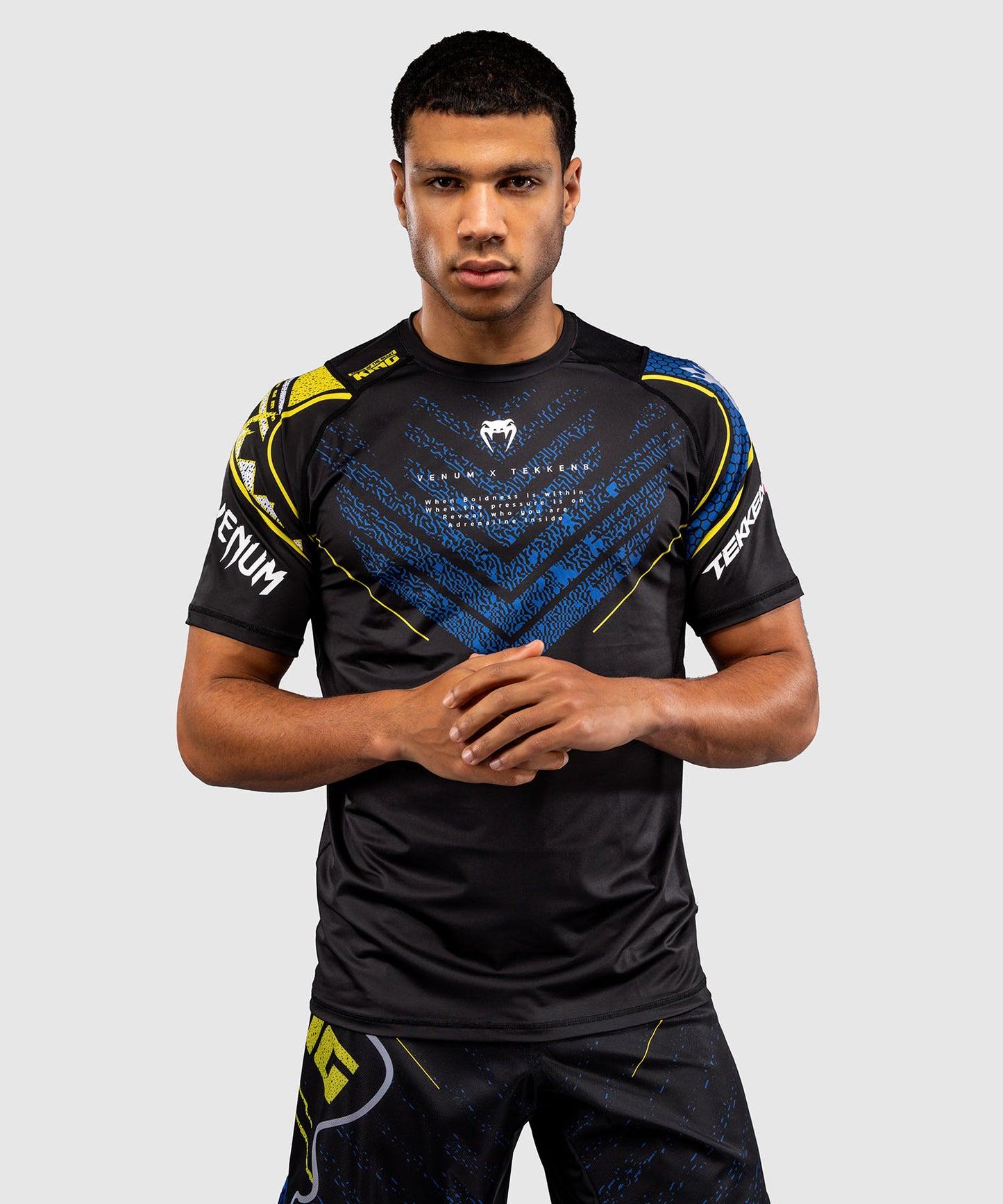T-shirt Dry Tech King Venum x TEKKEN 8 - Noir/Jaune