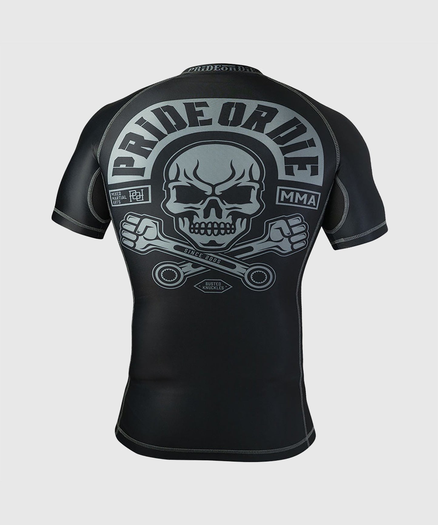 Rashguard Pride Or Die Busted Knuckles - Noir