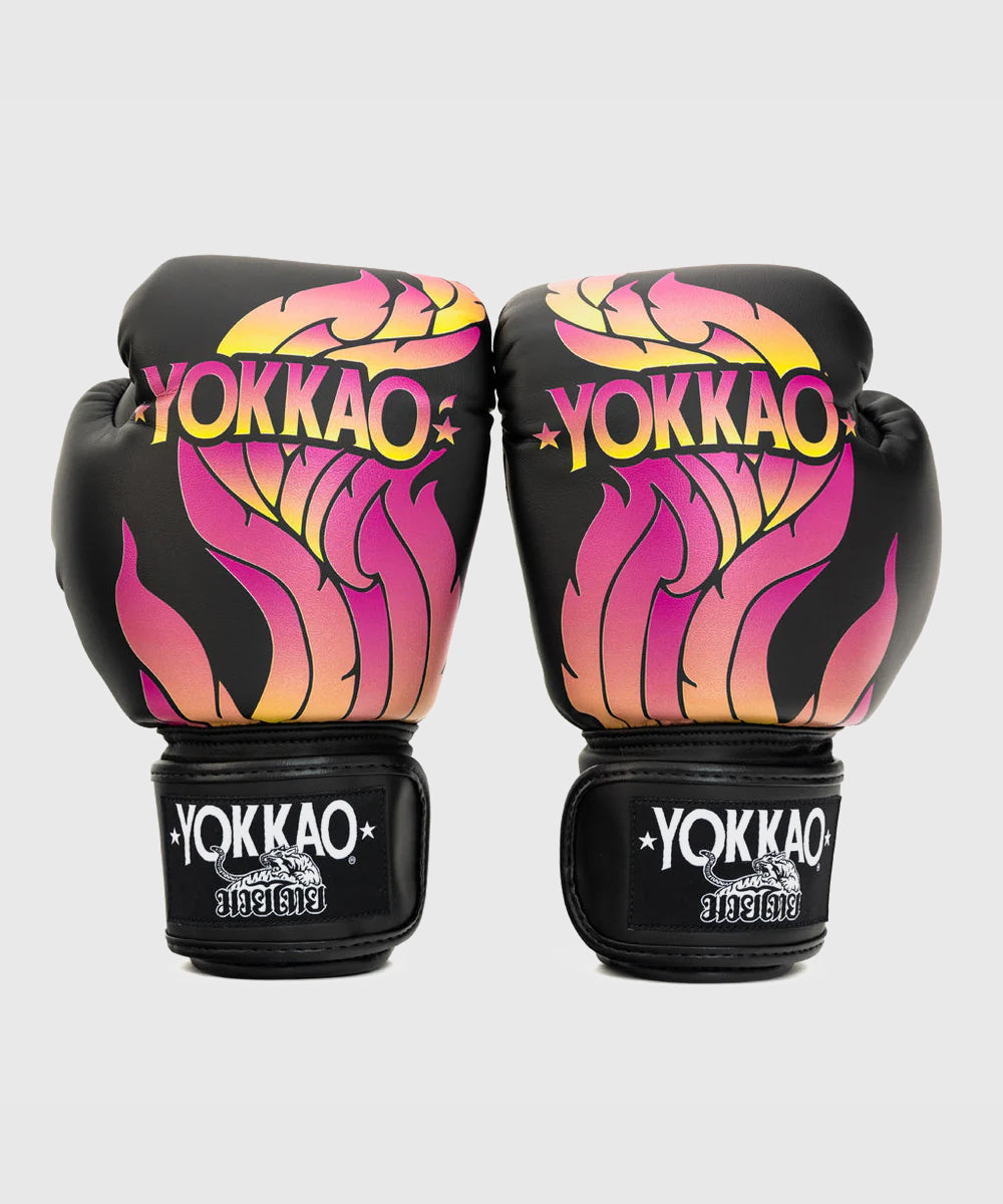 Yokkao The Flame Guantes de Boxeo - Negro
