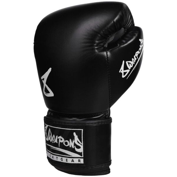 GANTS DE BOXE - 8 WEAPONS PURE BLACK - Noir/Blanc