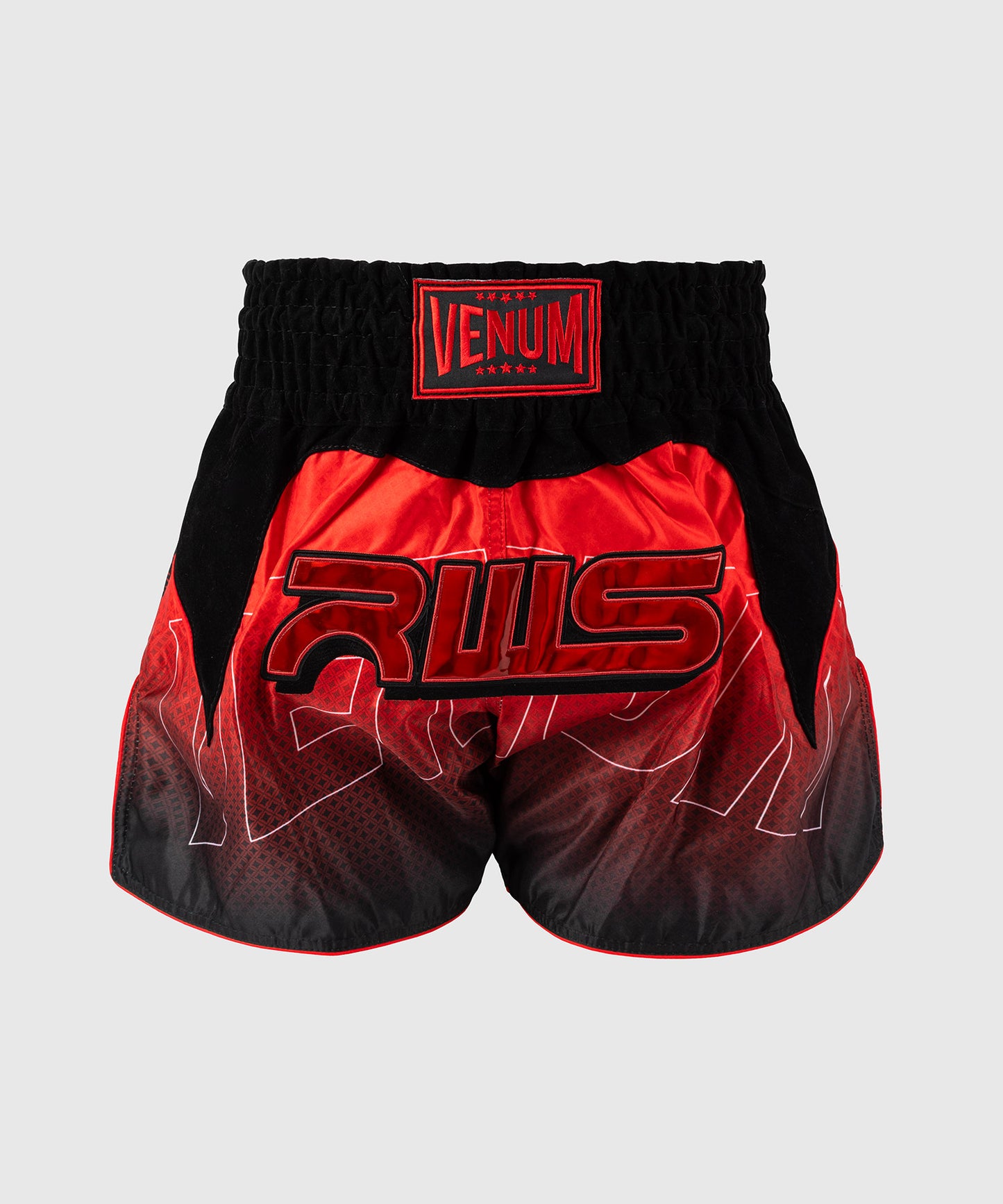 Short de Muay Thai Venum x RWS 2.0 – Noir/Rouge