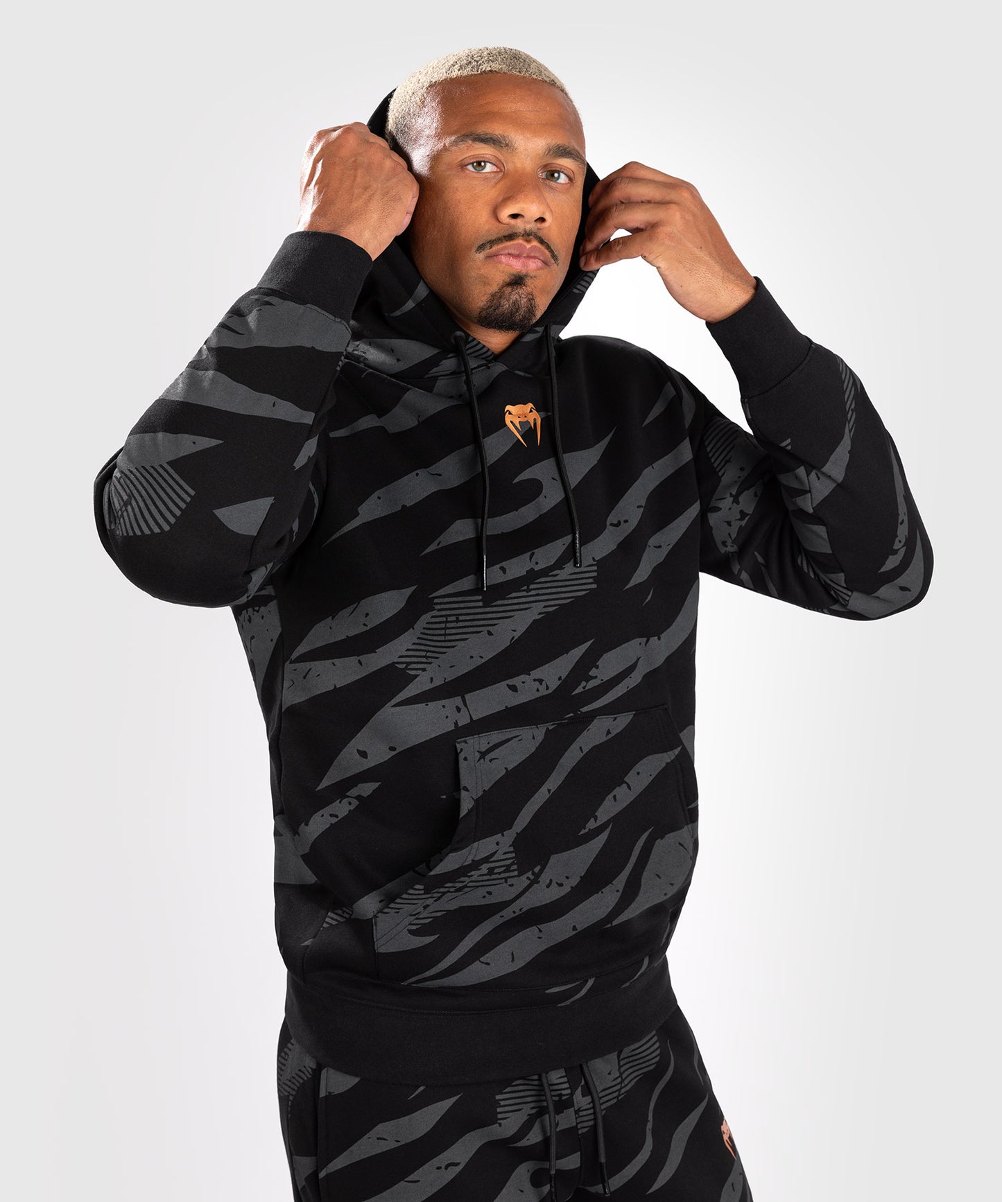 UFC Adrenaline by Venum Fight Week Felpa Con Cappuccio da Uomo - Urban Camo