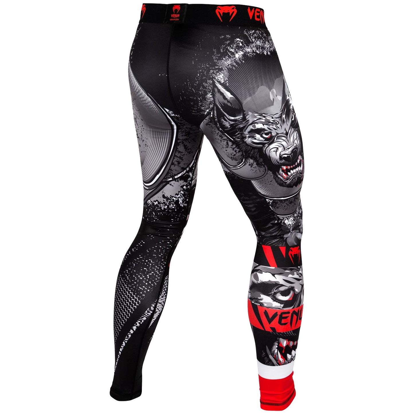 Venum Werewolf Compression Tights - Black/Grey