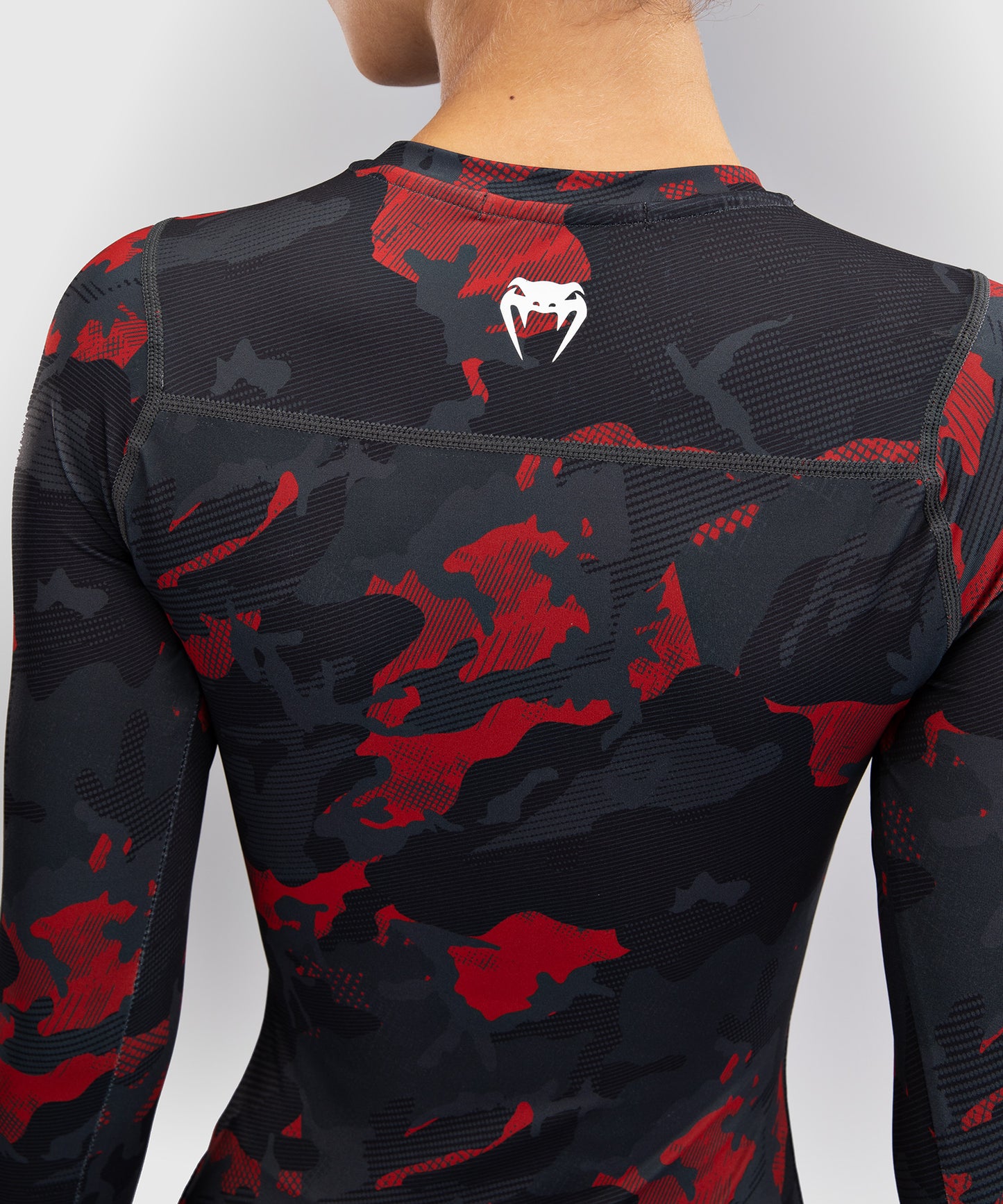 Venum x Sophia Rose Women's Rashguard - Urban Red Camo