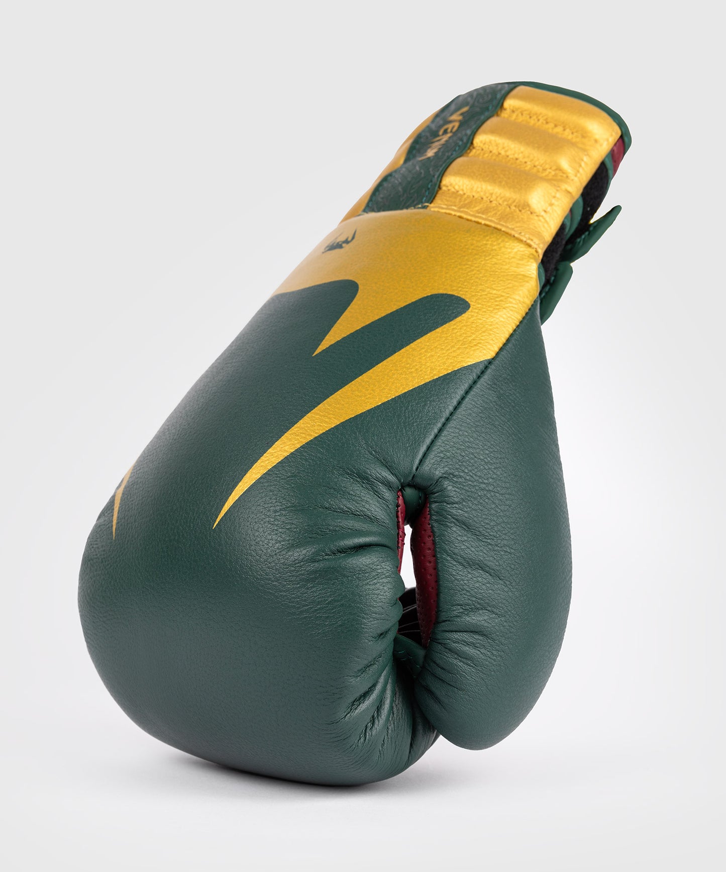 Venum Reverso Boxing Gloves - Emerald / Gold