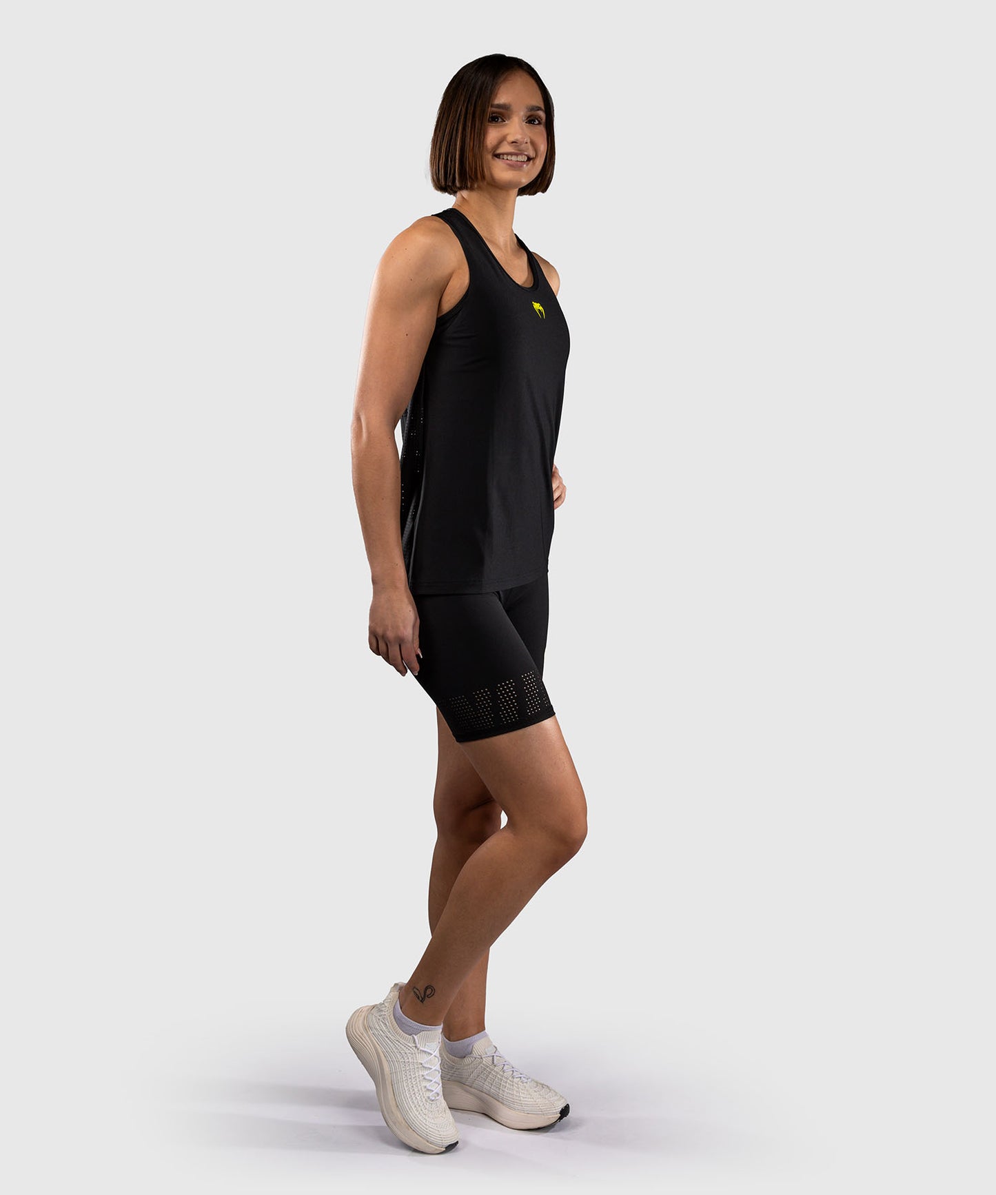 Venum Lazer Canotta Dry Tech da Donna - Nero/Giallo