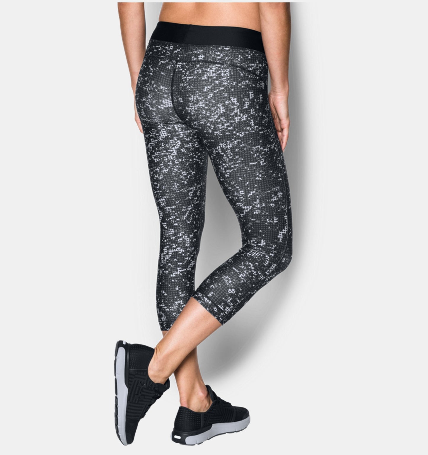 Corsaire imprimé Femme Under Armour HeatGear - Noir