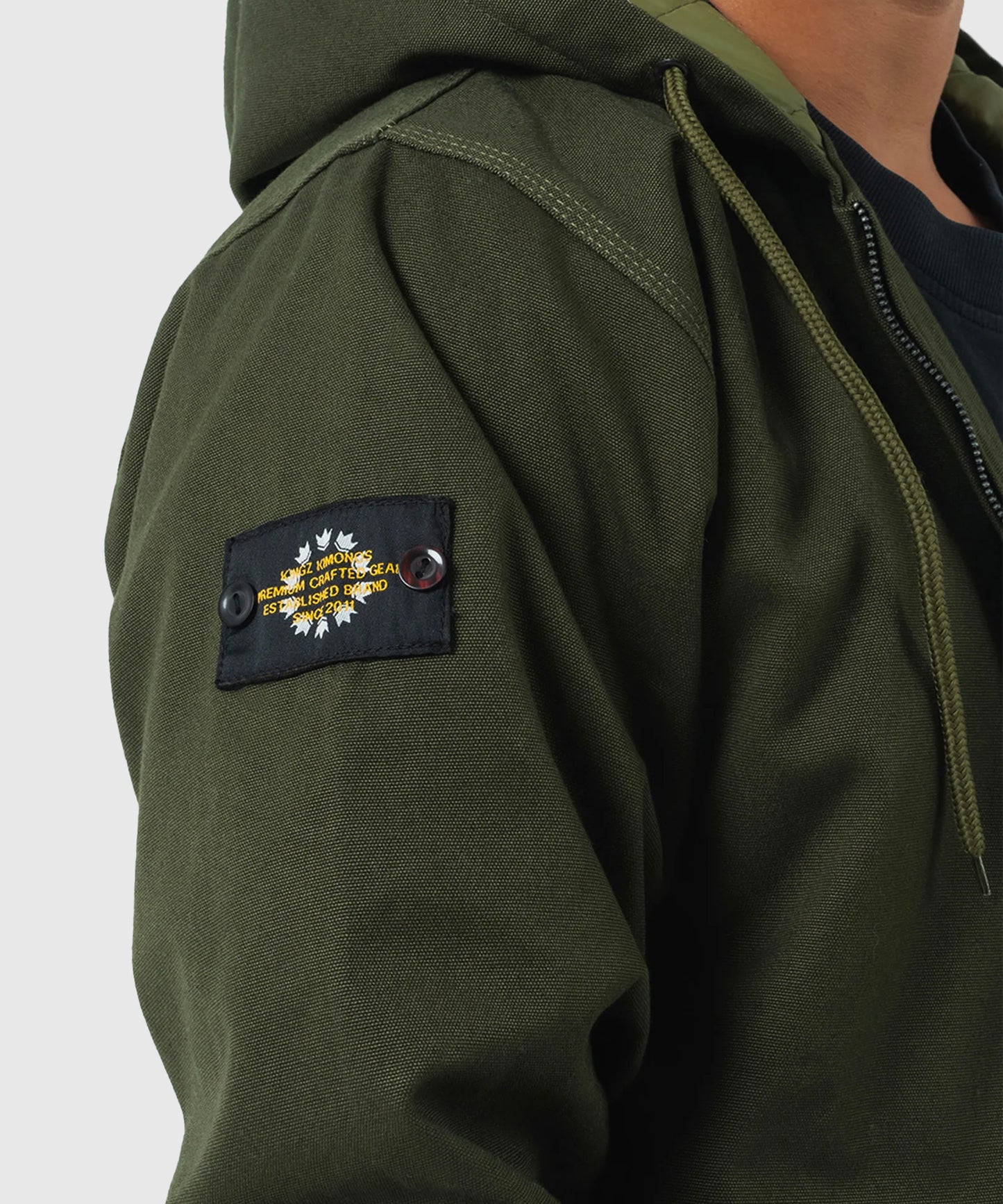Veste Canvas Kingz - Kaki