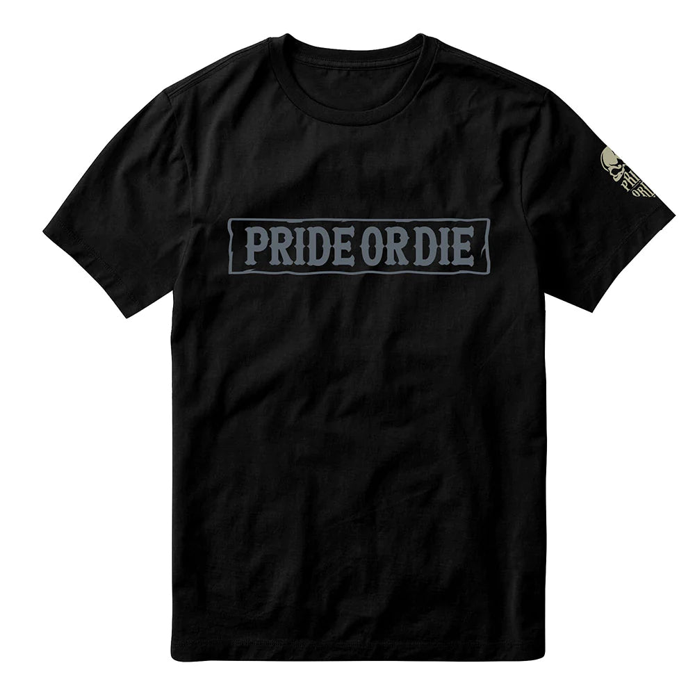 T-Shirt Pride Or Die Iron Kings - Noir