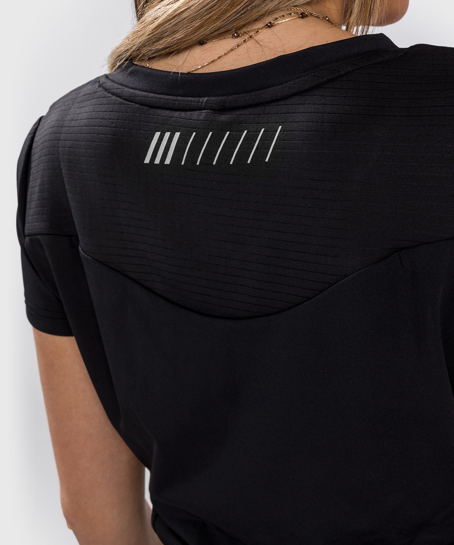 Venum Tempest 2.0 Women's Dry Tech T-Shirt - Schwarz/Grau
