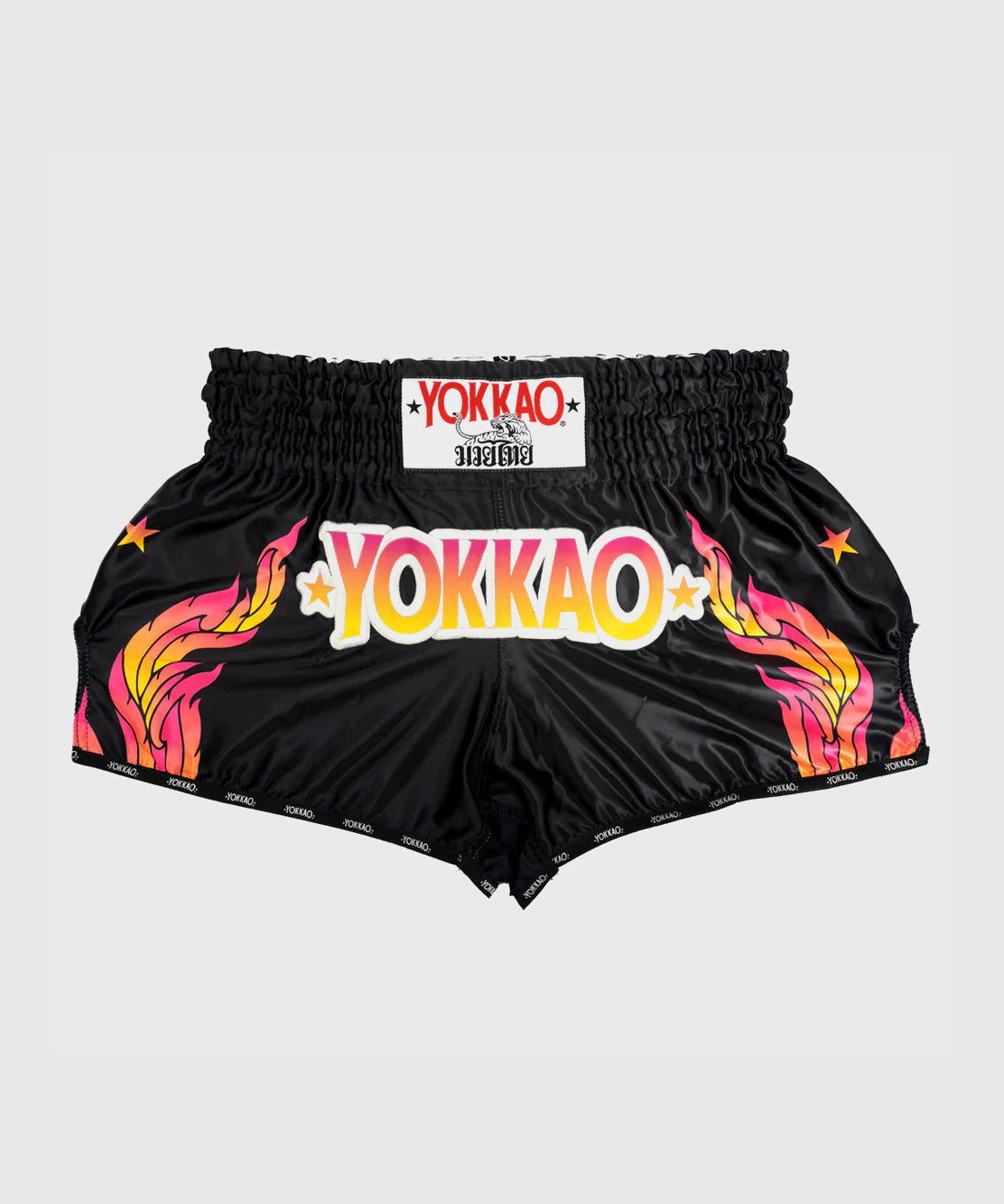 Yokkao The Flame Muay Thai Shorts - Schwarz