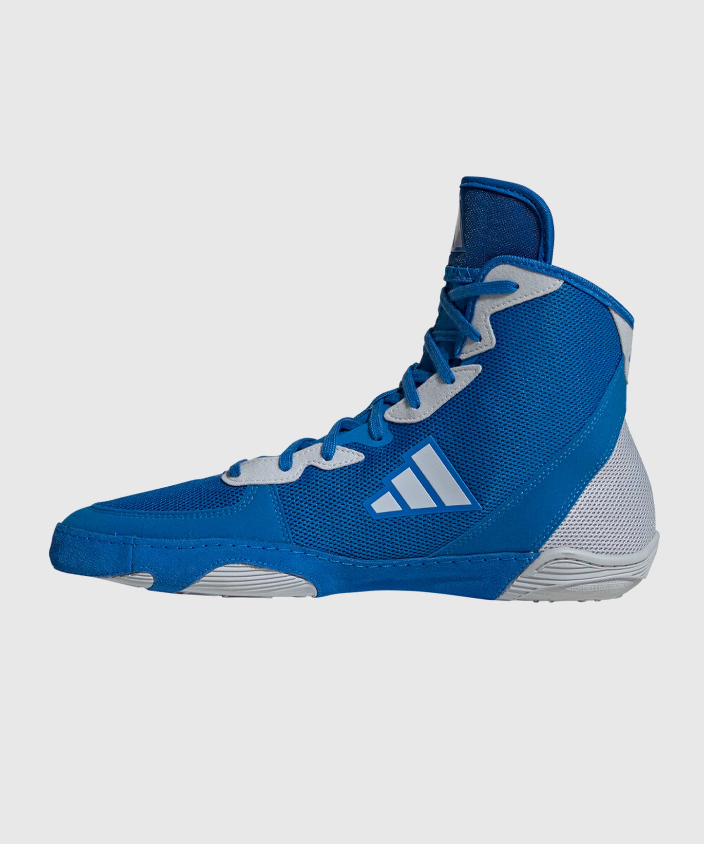 Chaussures De Lutte Adidas Adizero Mat Wizard 6 - Bleu/Blanc