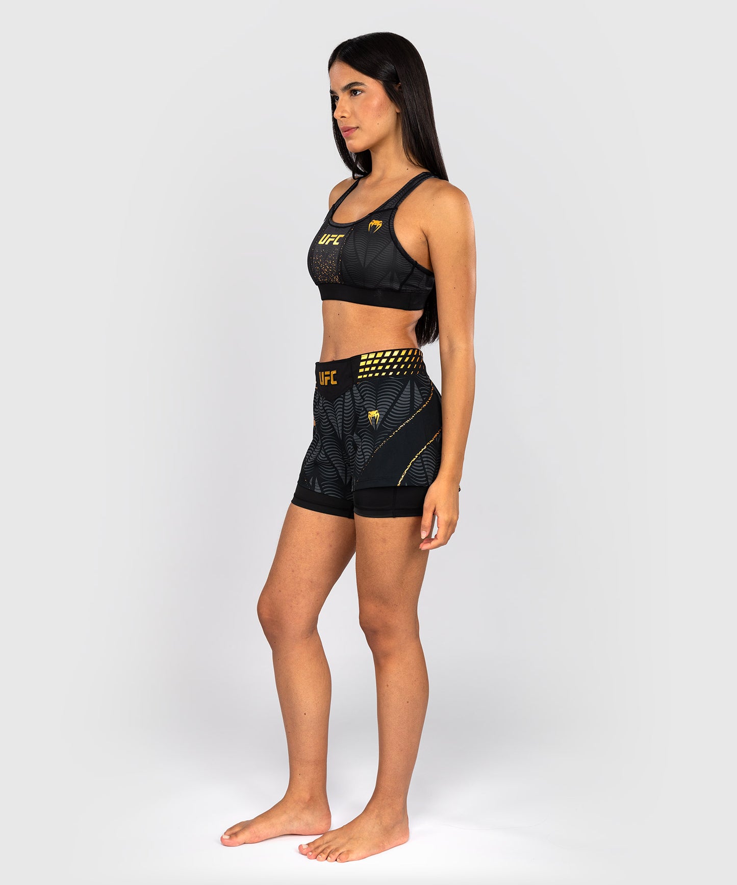 UFC Zenith by Venum Authentic Fight Night Kurze Passform Fight Short Damen - Champion