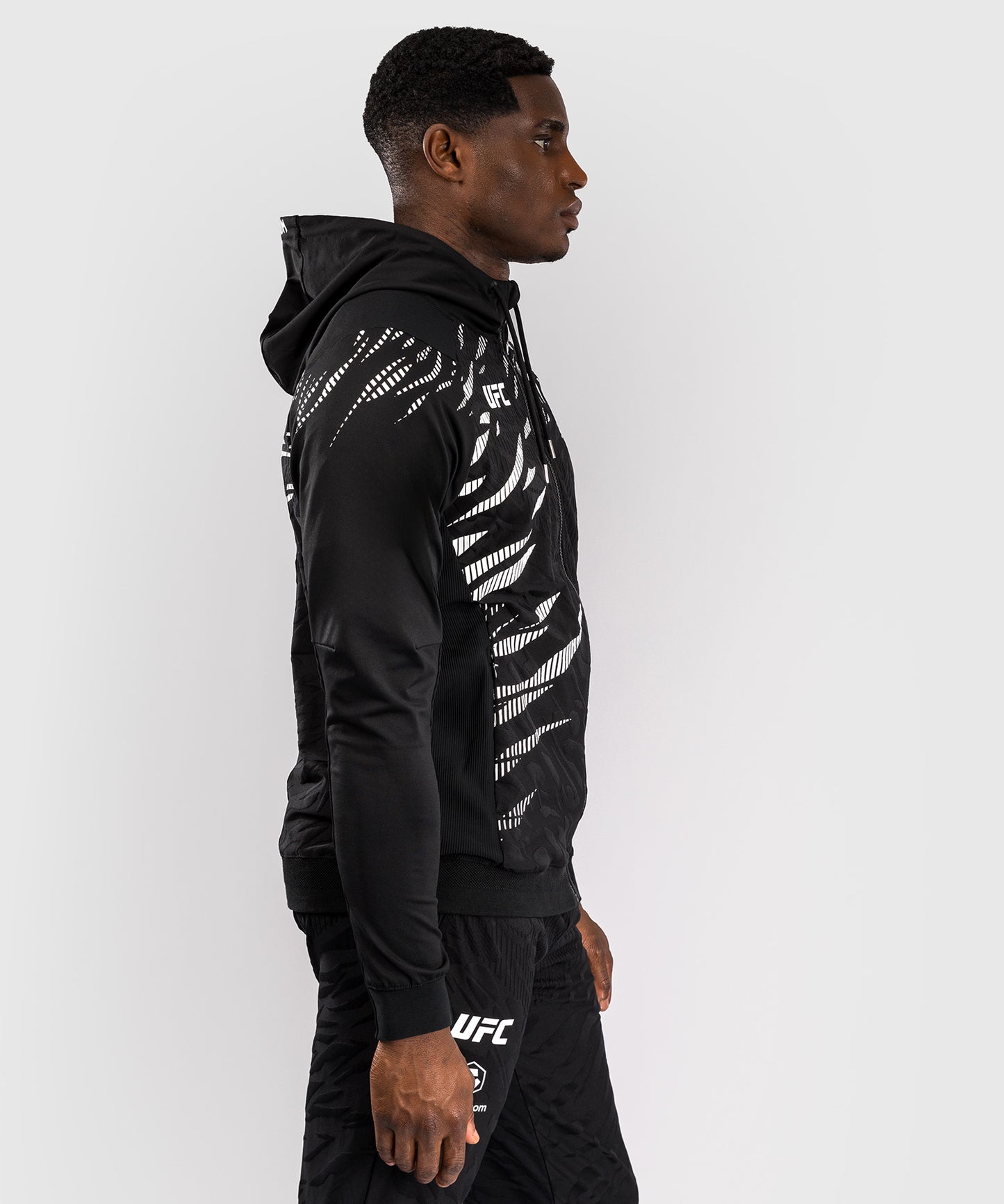 Veste à Capuche pour Hommes UFC Fusion by Venum Personnalisé Authentic Fight Night - Noir