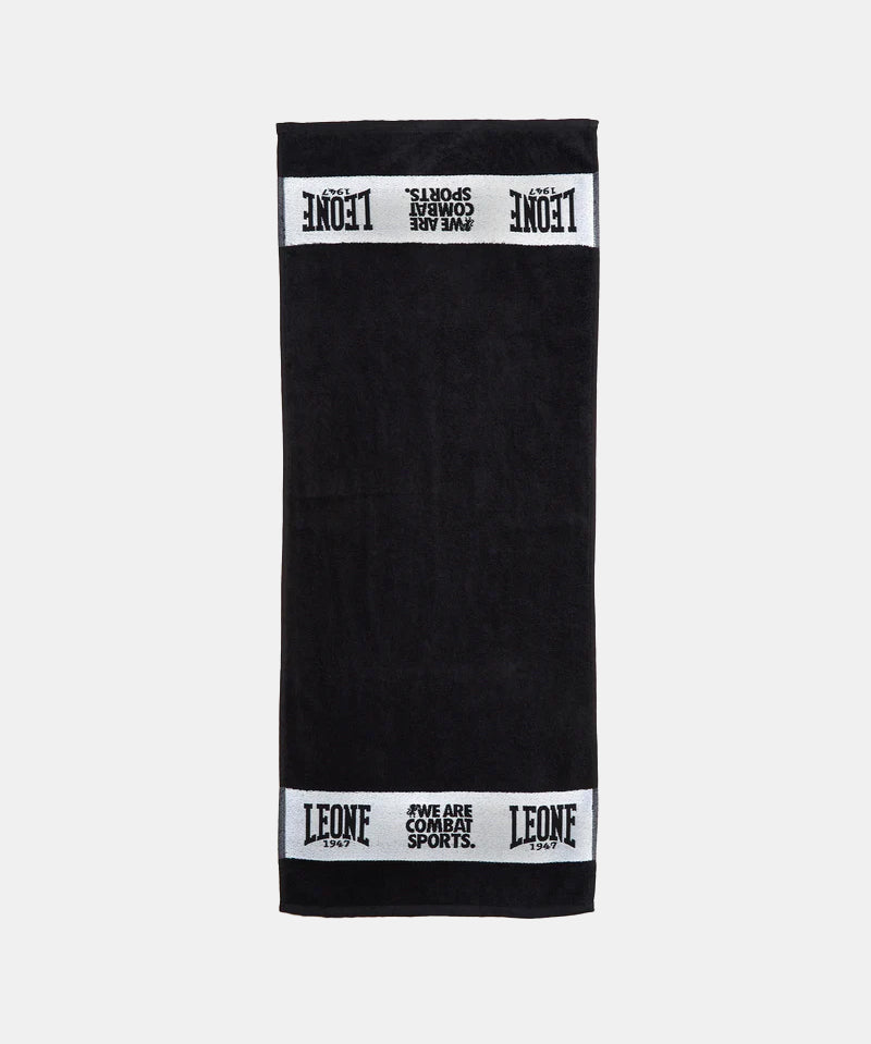 Leone 1947 Toalla de Entrenamiento - Negro