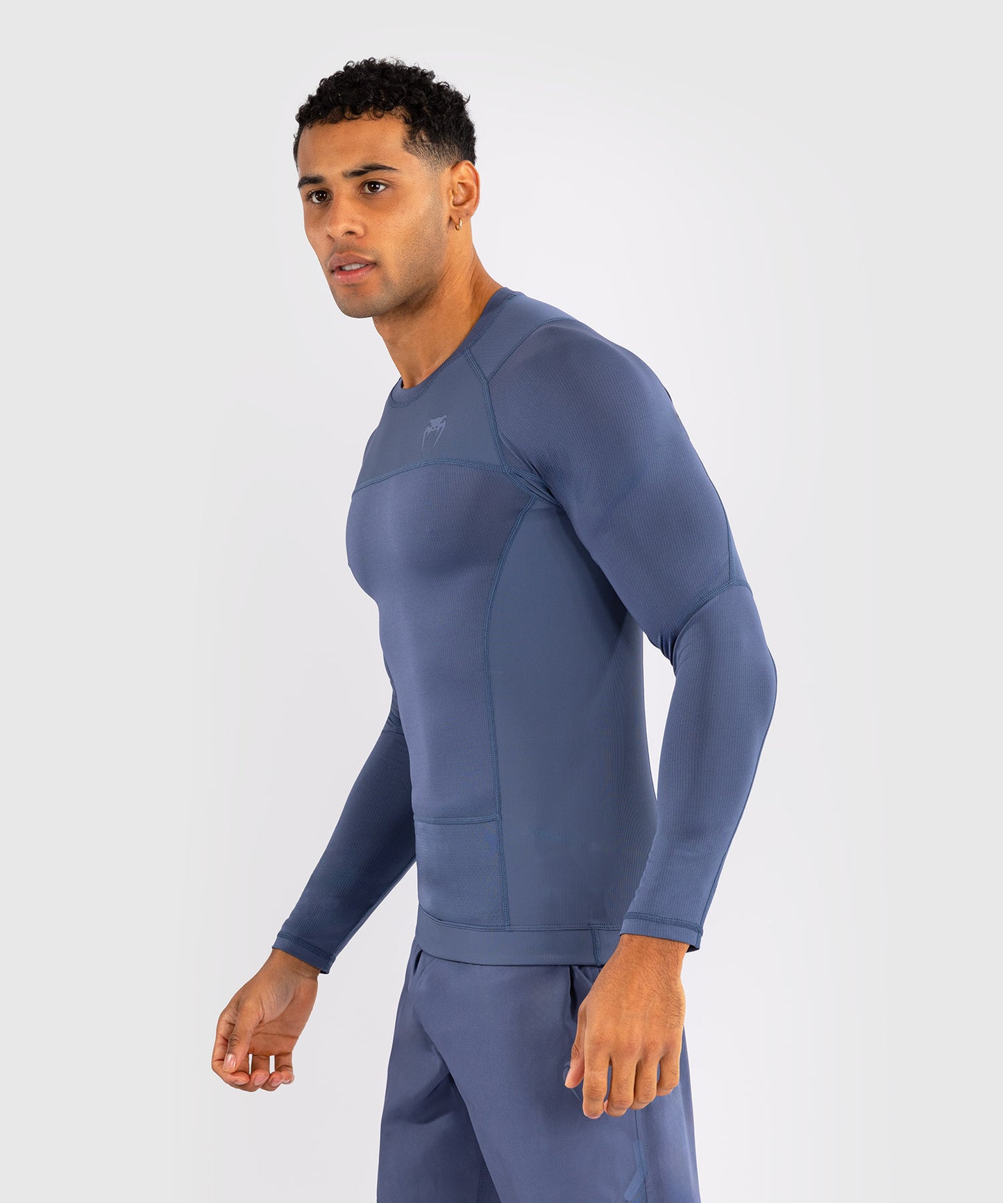Venum G-Fit Air Langarm-Rashguard für Männer - Nebelblau