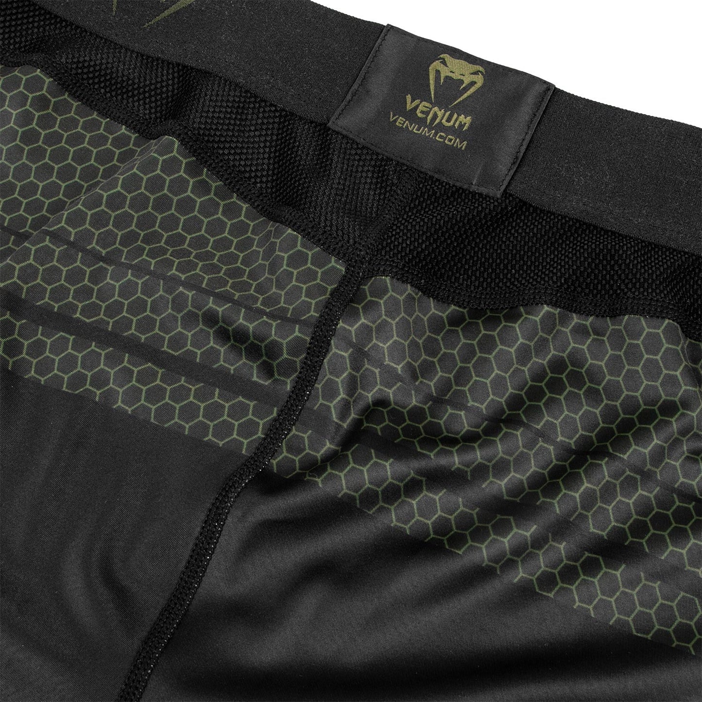 Venum Technical 2.0 Compression Tights - Black/Khaki - Exclusive