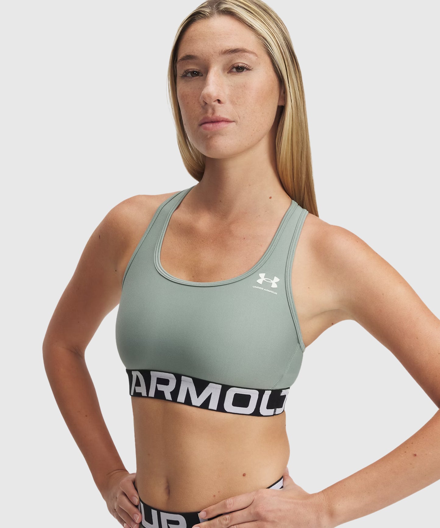 Under Armour Heatgear® Sports Bra - Green
