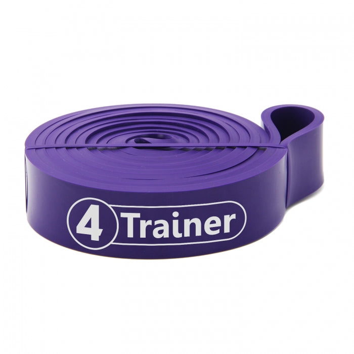 Bande élastique 4Trainer Powerband Medium - Résistance 9 à 19 kg - Violet