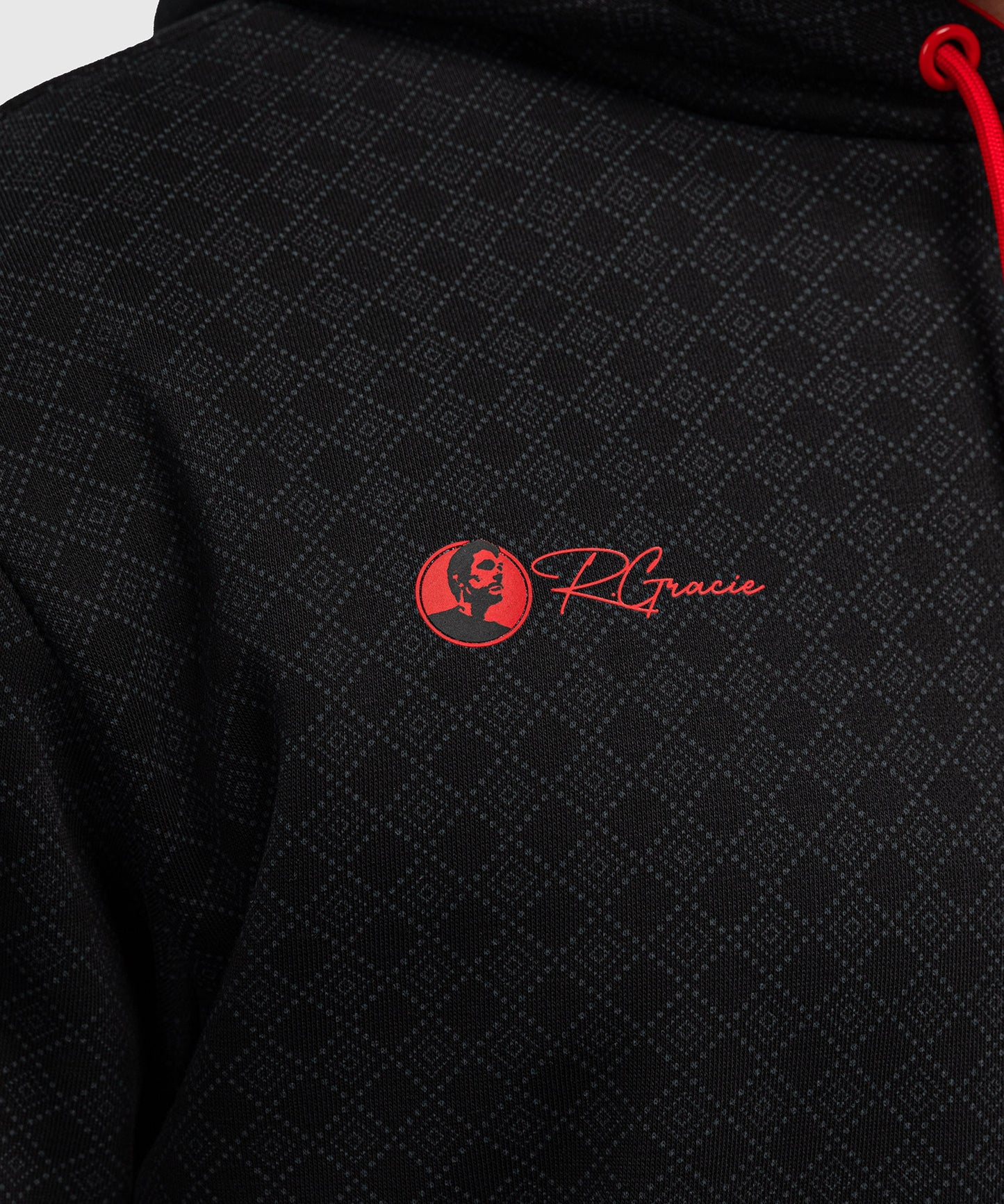 Venum x Roger Gracie Signature Hoodie - Black/Red