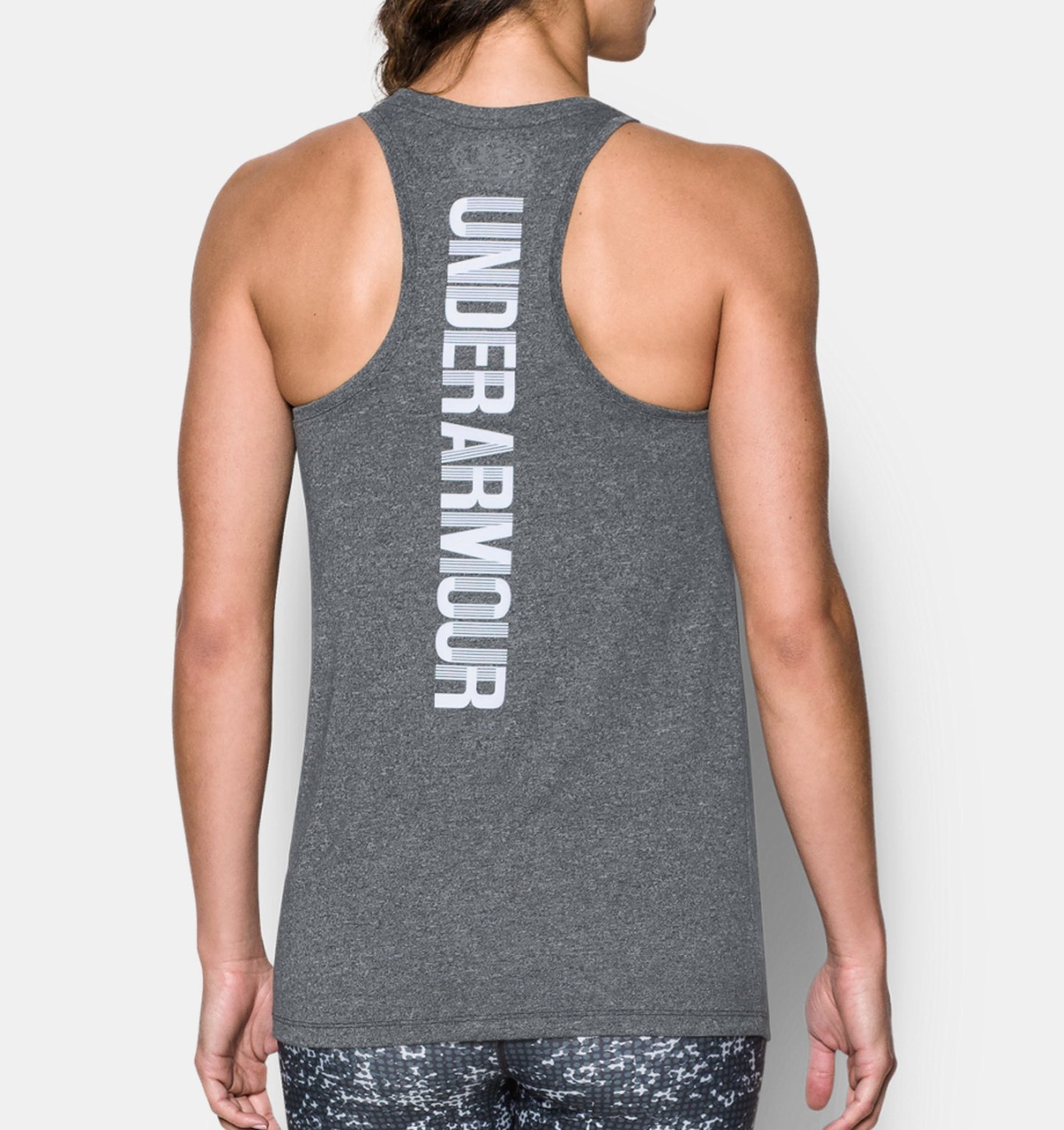 Débardeur Femme Under Armour UA Racer Threadborne™ Twist Graphic - Noir