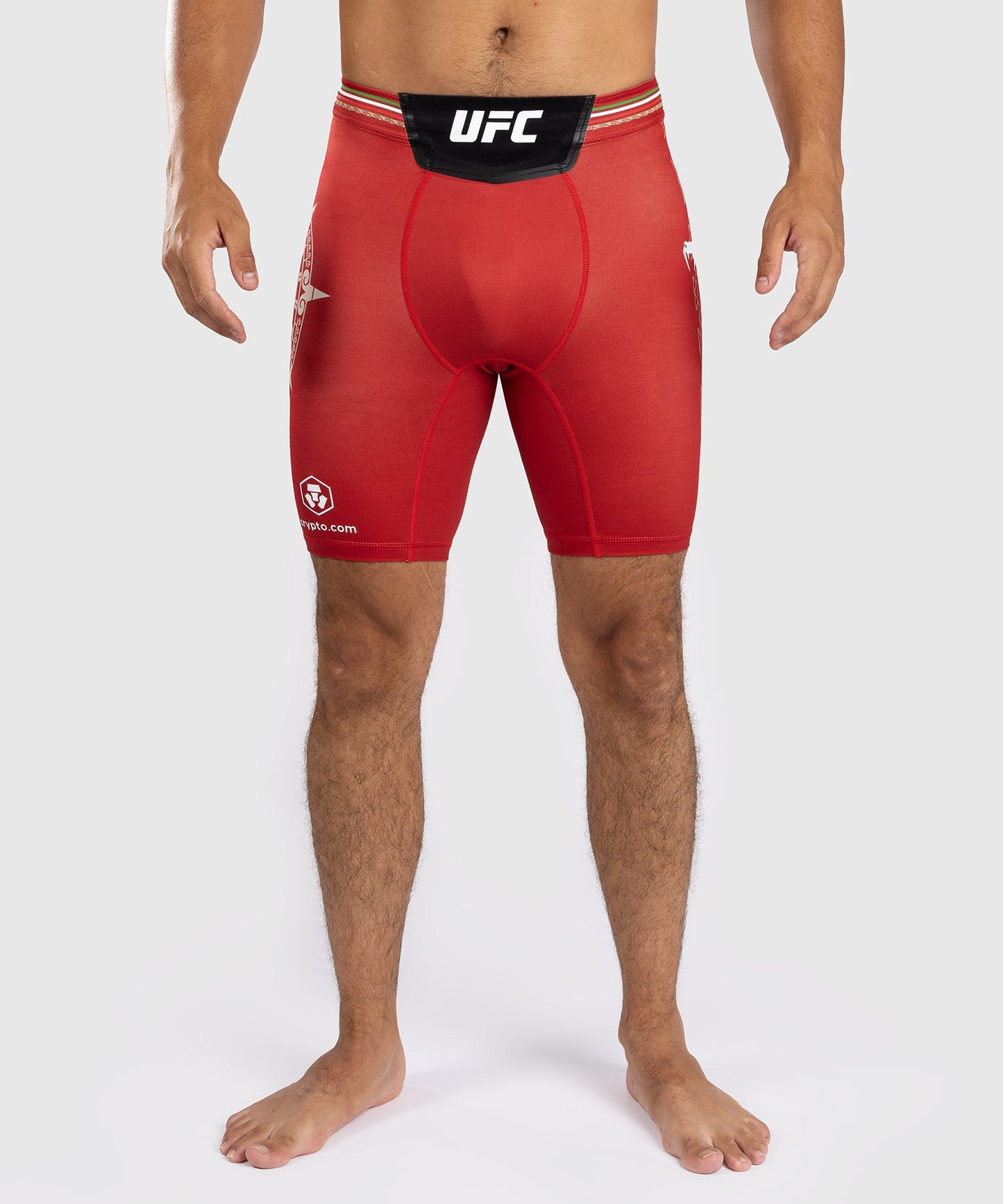 Noche UFC by Venum Authentic Fight Night Men's Compression Short - Red