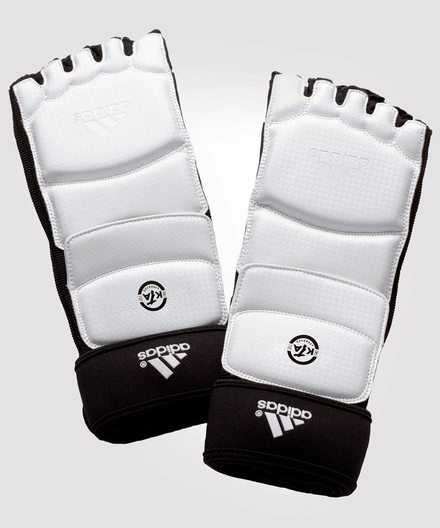 Mitaines de Taekwondo Adidas - Blanc/Noir