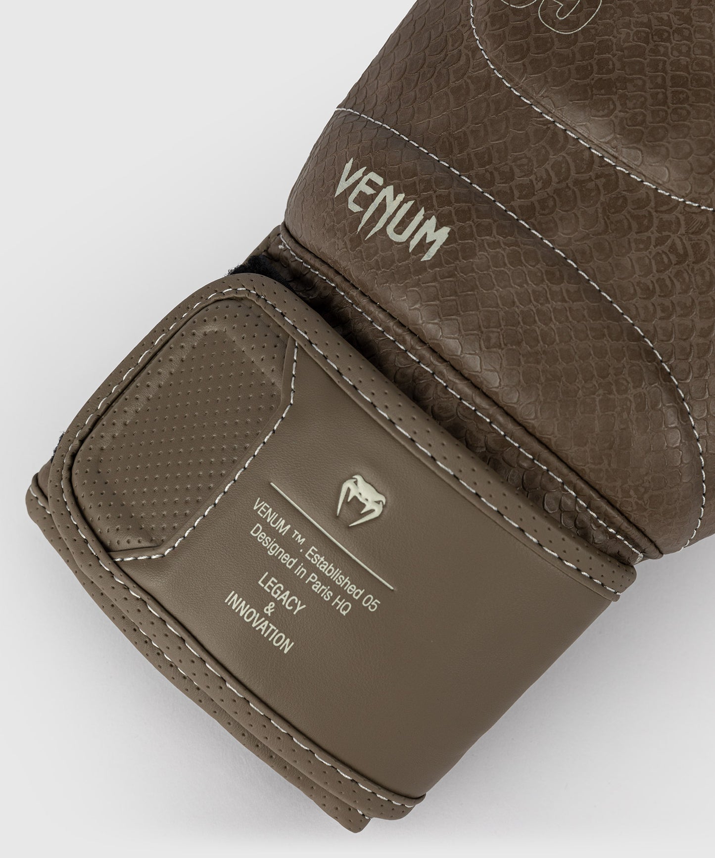 Venum Impact Evo Scales Boxing Gloves - Brown