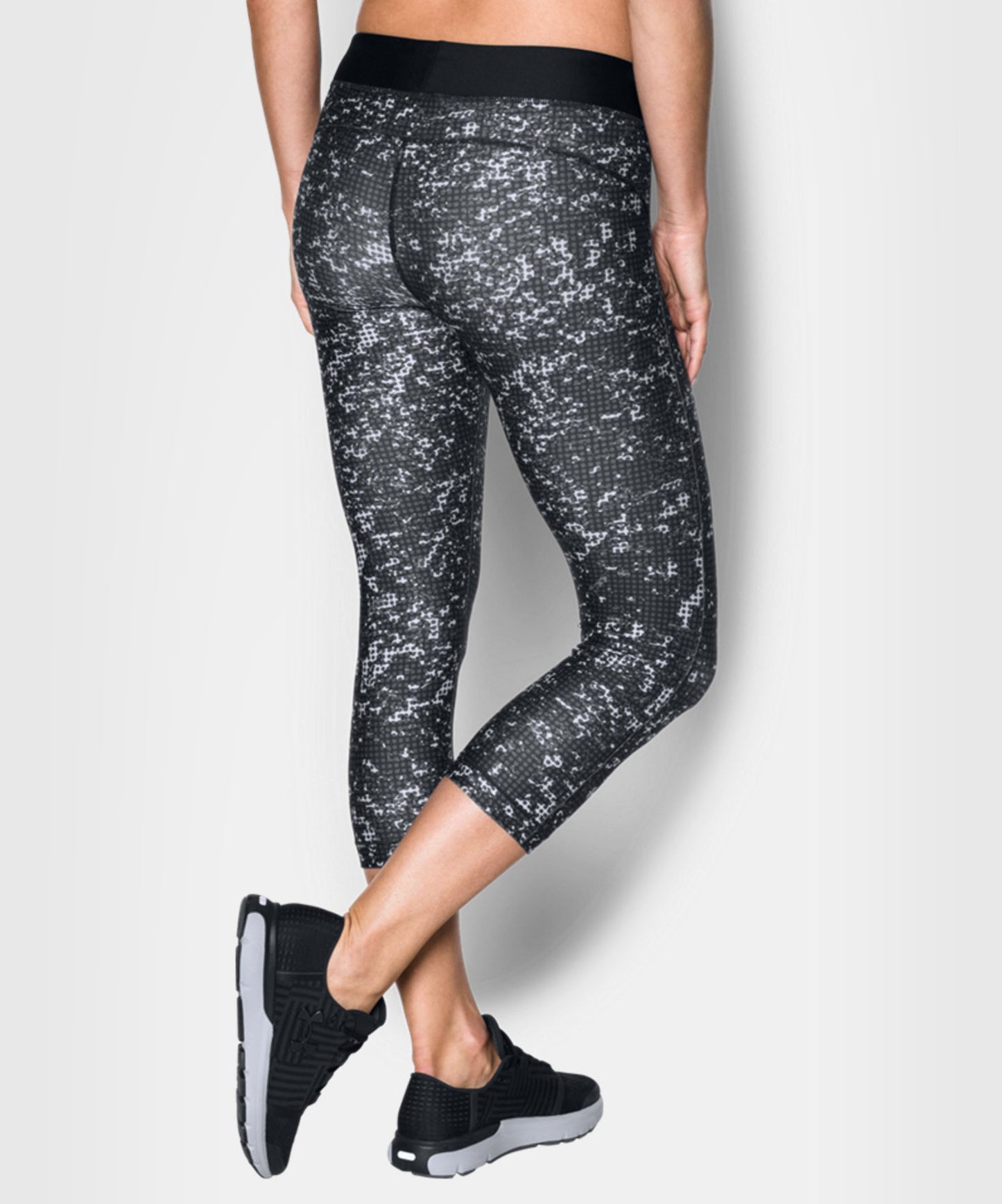 Corsaire imprimé Femme Under Armour HeatGear - Noir