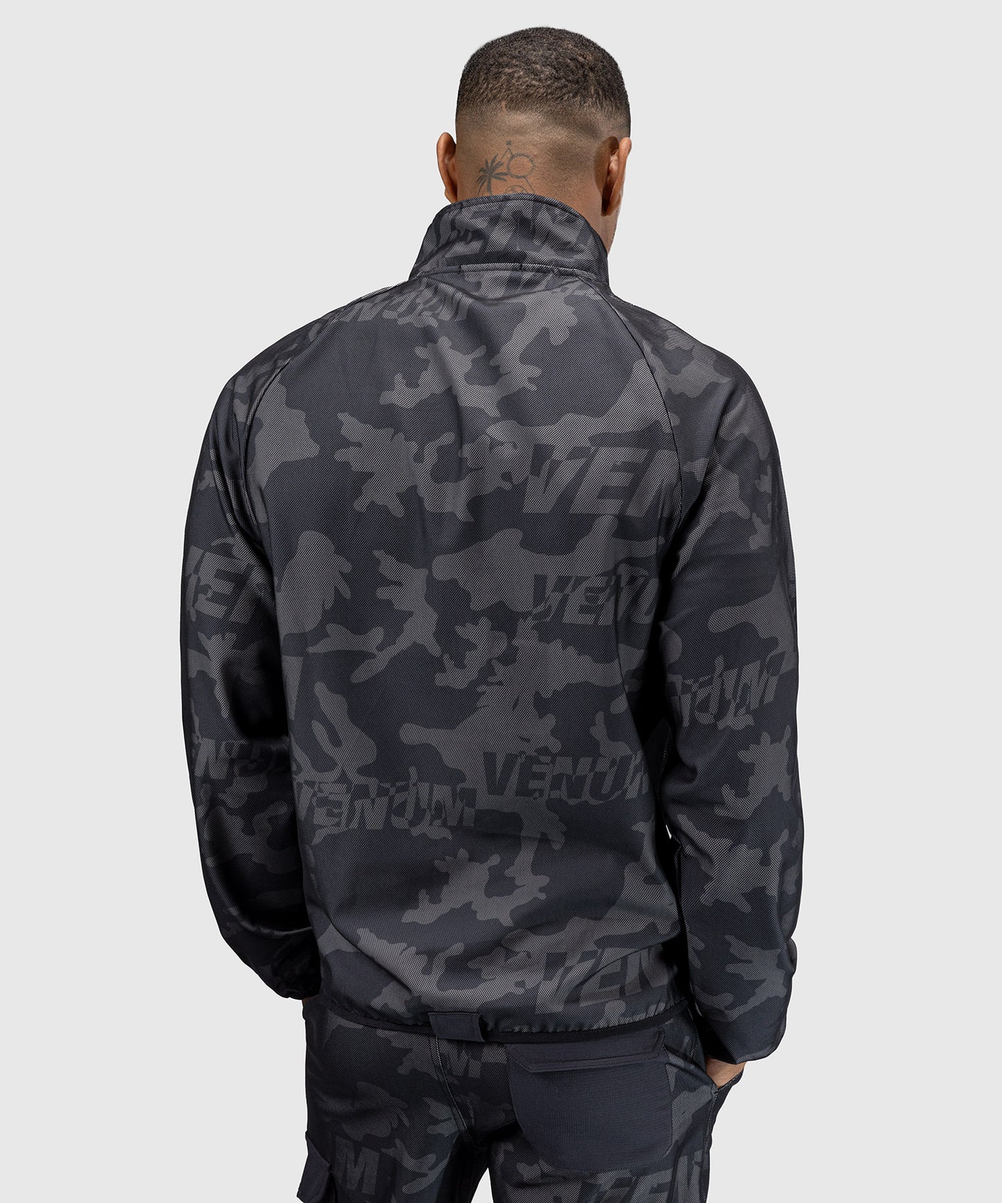 Venum Trooper Herren Trainingsjacke - Schwarz/Dunkelkohle