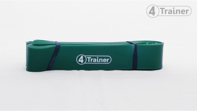 Bande élastique 4Trainer Powerband Fort - Résistance 15 à 23 kg - Vert