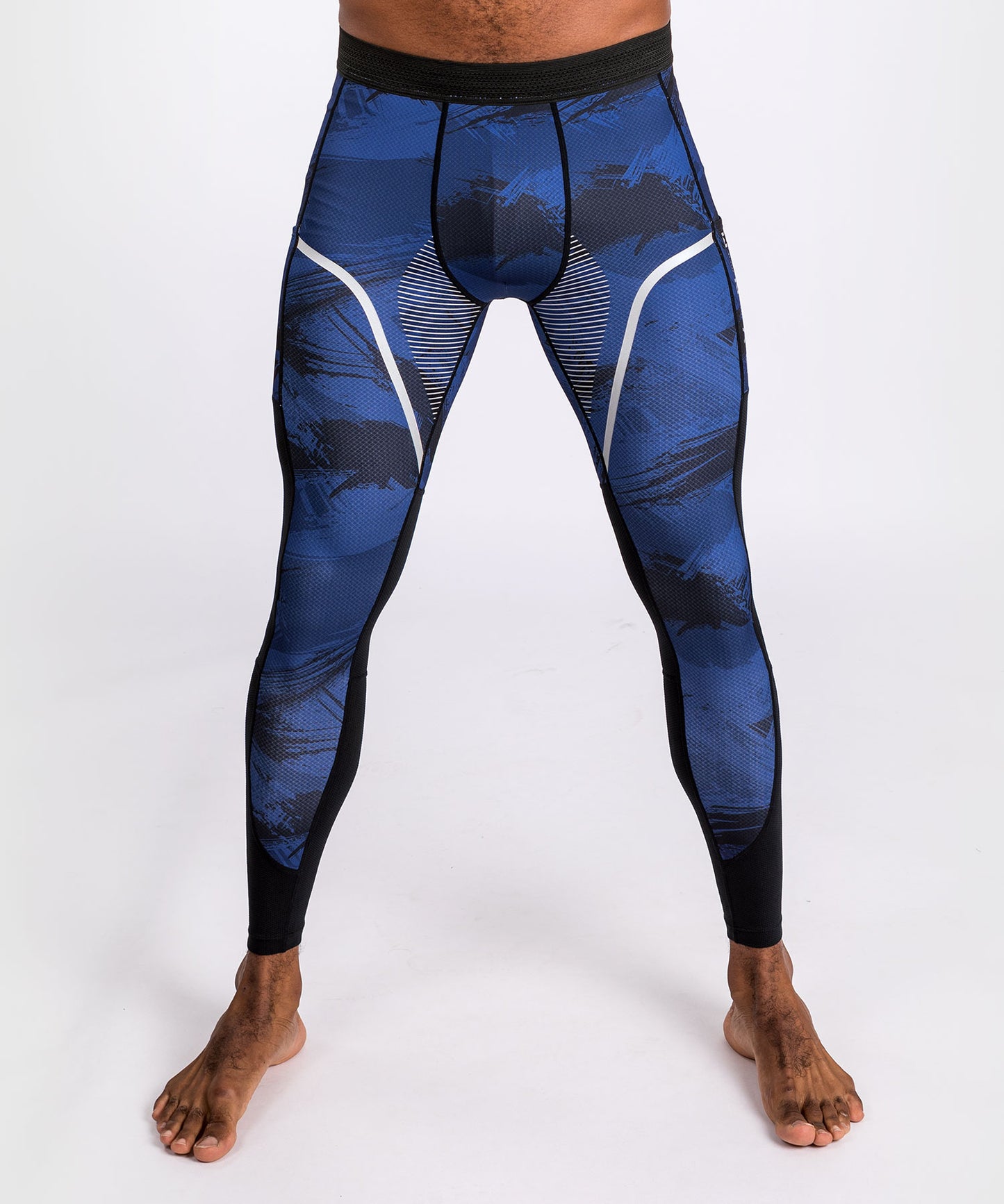 Venum Electron 3.0 Kompressionshose - Marineblau