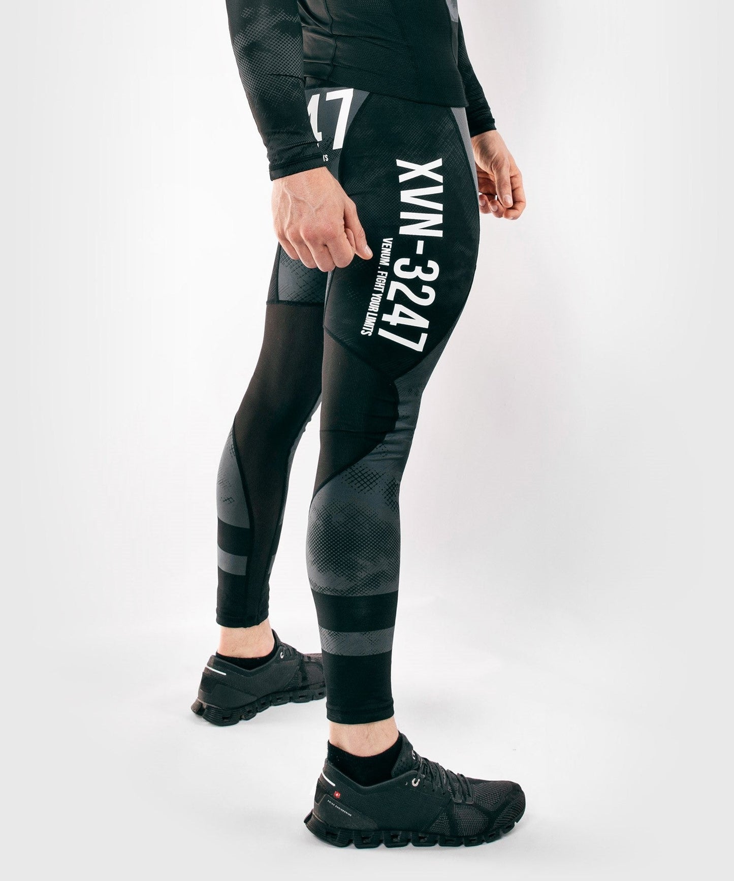 Venum Sky247 Compression Pants - Black/Grey