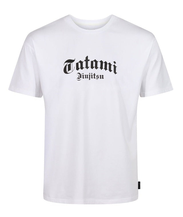 T-Shirt Tatami Fightwear Gothic - Blanc