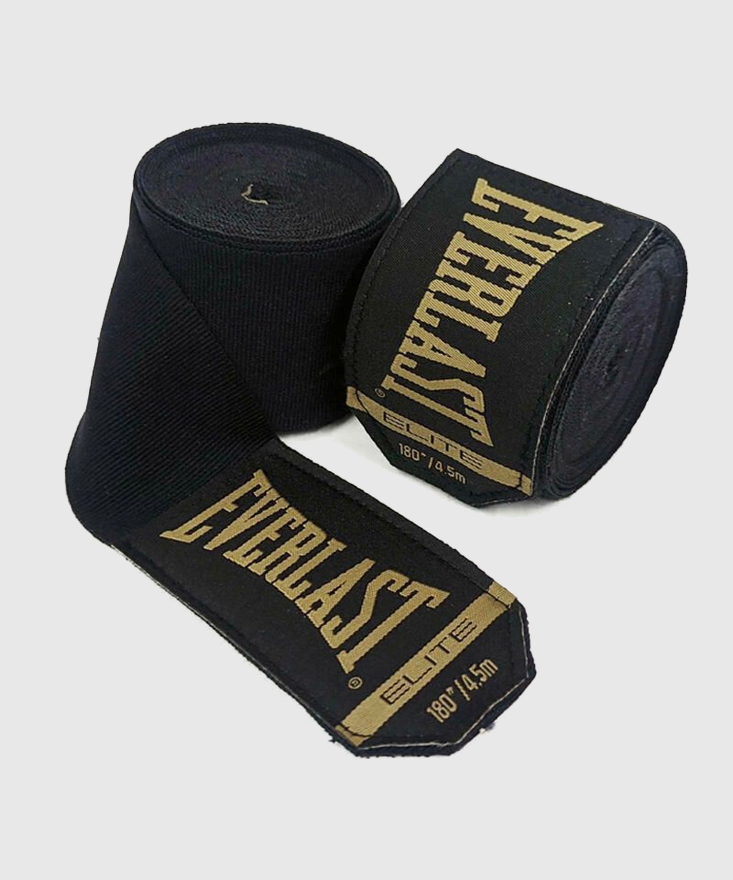 Everlast Elite Boxing Bands - Black - 4.5m