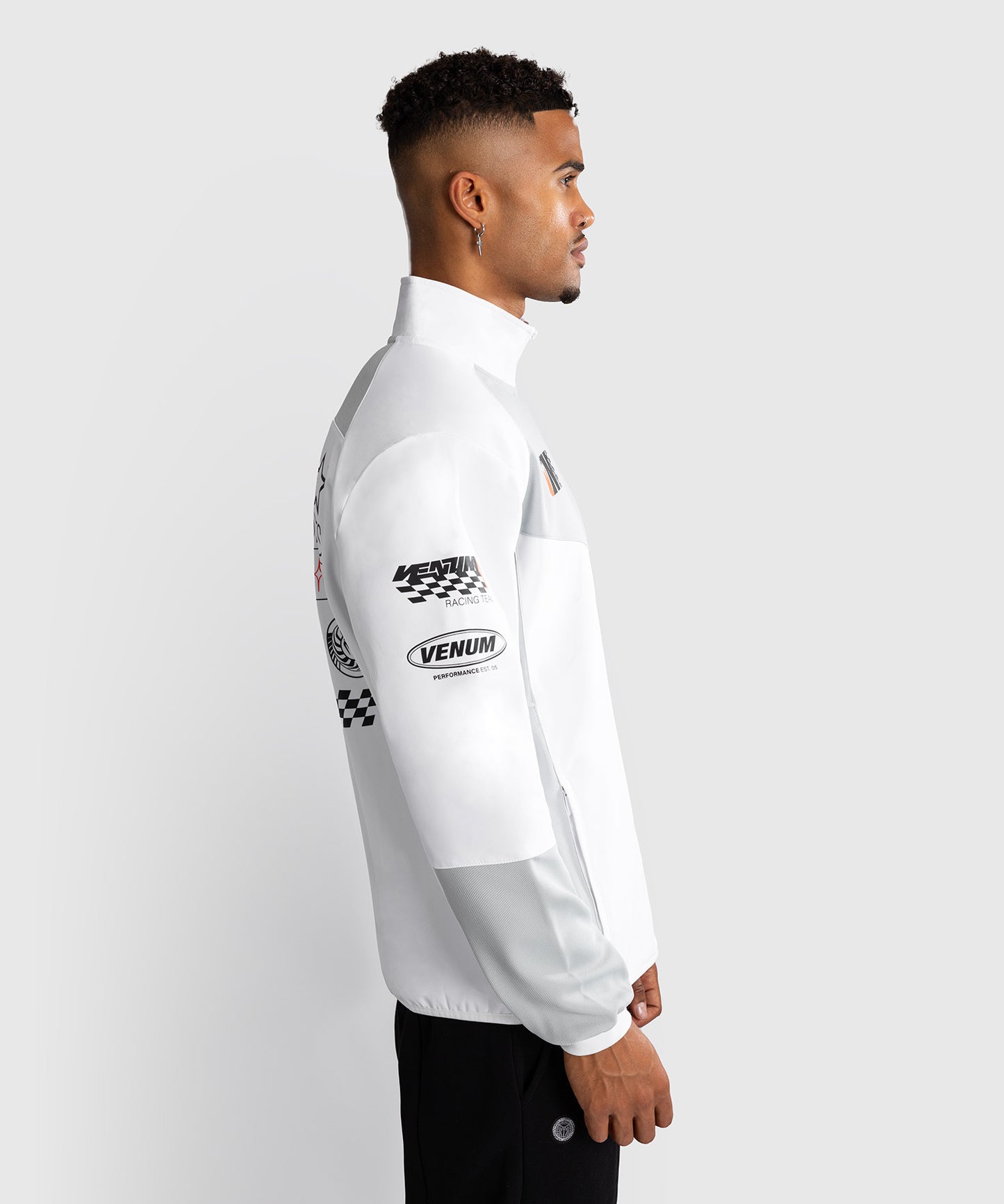 Veste Softshell Venum Motorsport - Blanc Neige