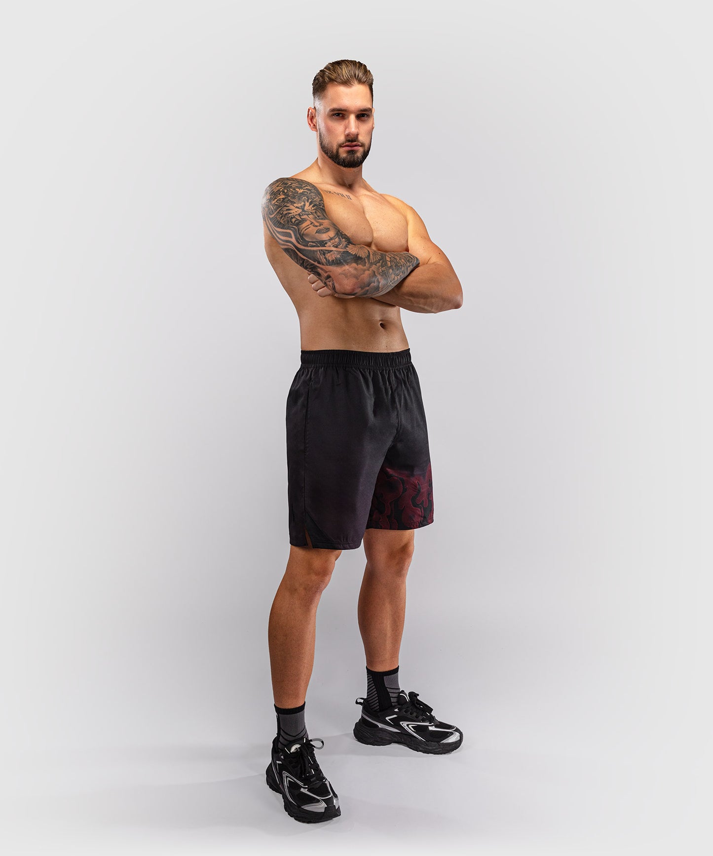 Short d’Entraînement Venum Spectre – Noir/Rouge