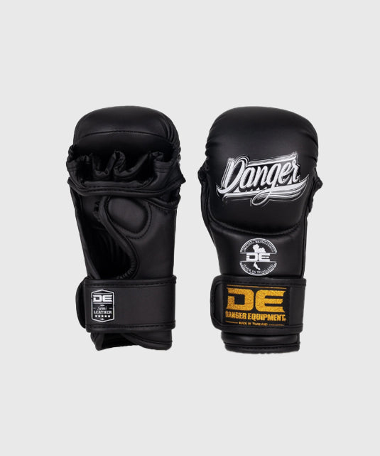 Danger MMA Sparring Gloves – Schwarz