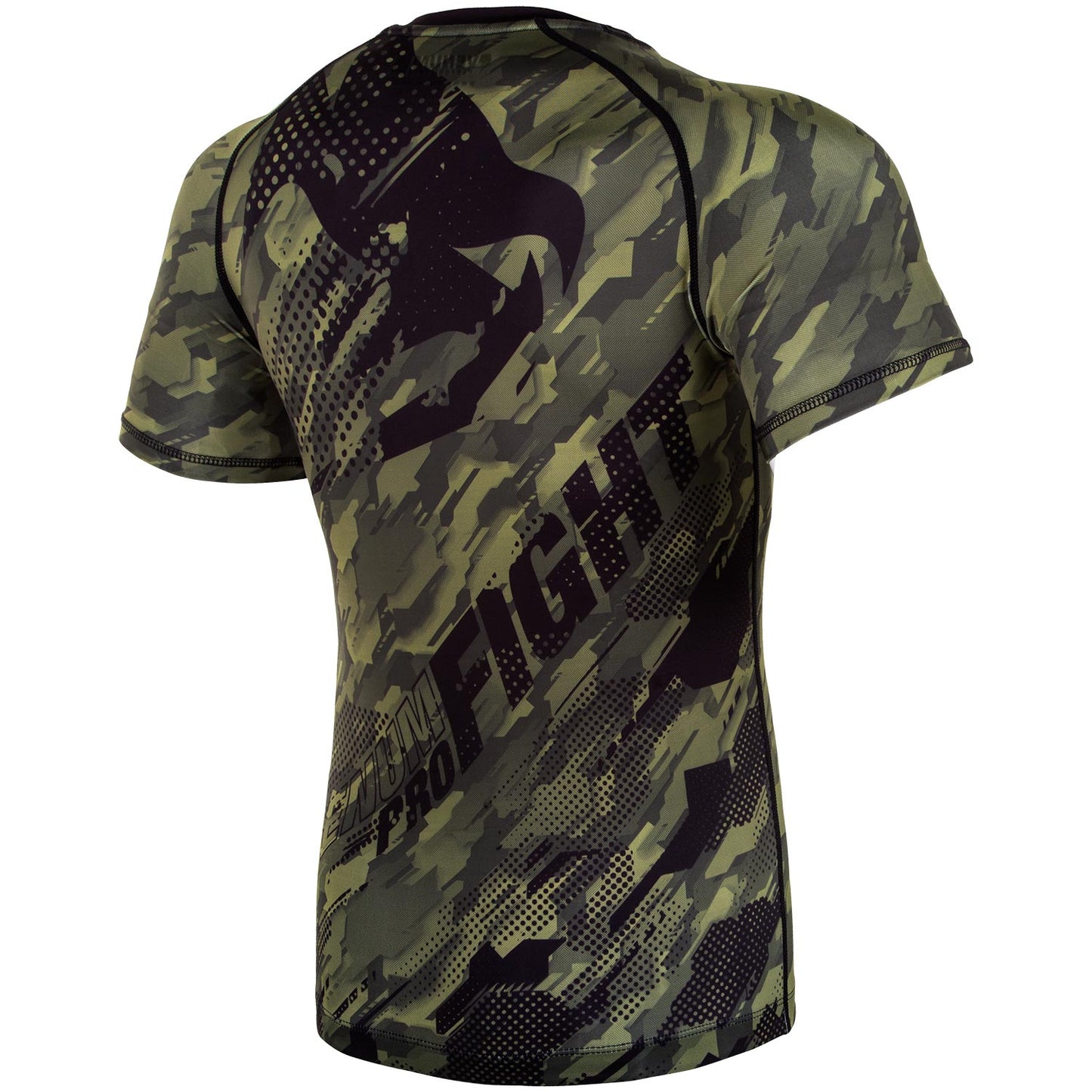Venum Tecmo Rashguard - Short Sleeves - Khaki