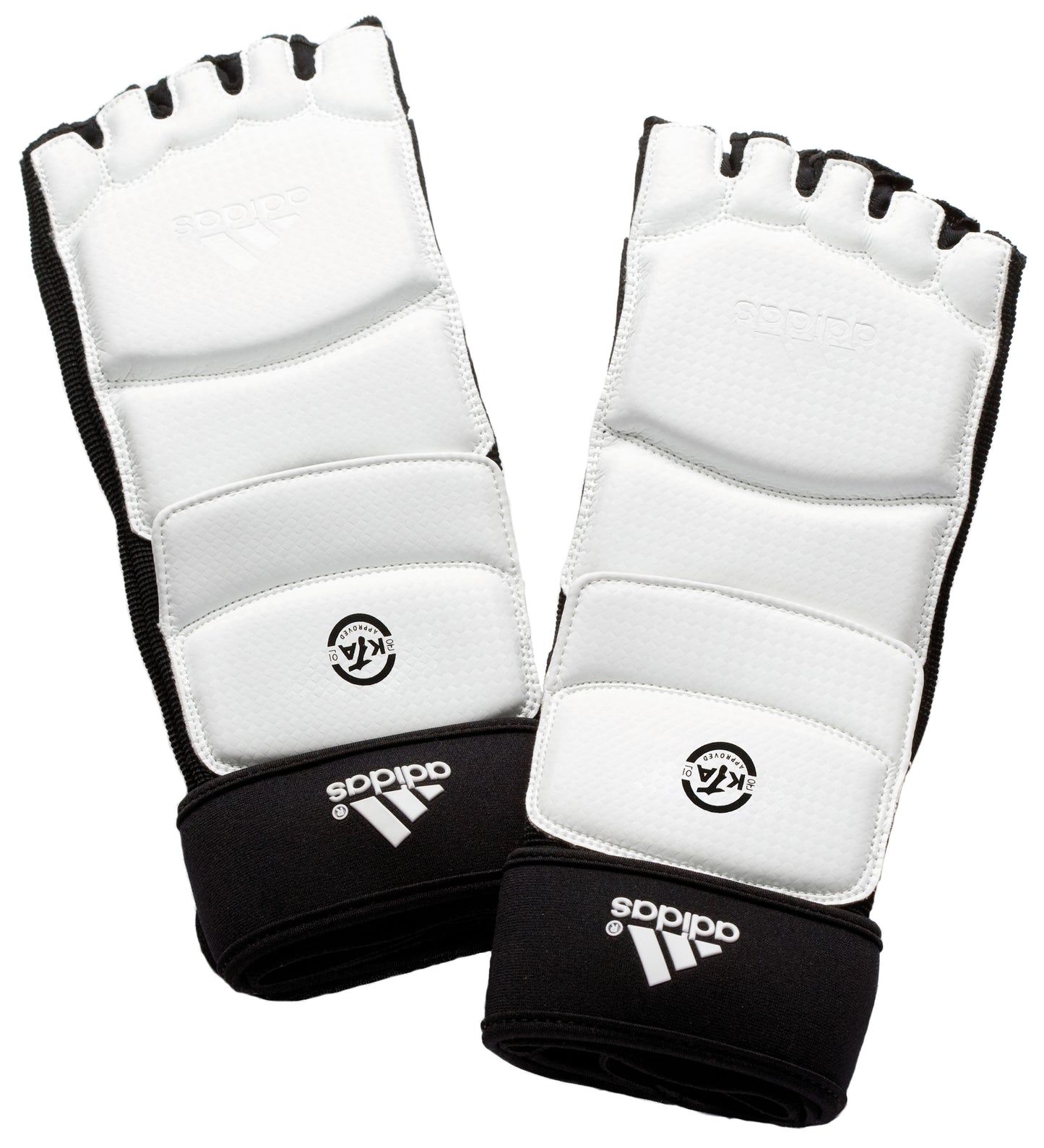 Mitaines de Taekwondo Adidas - Blanc/Noir